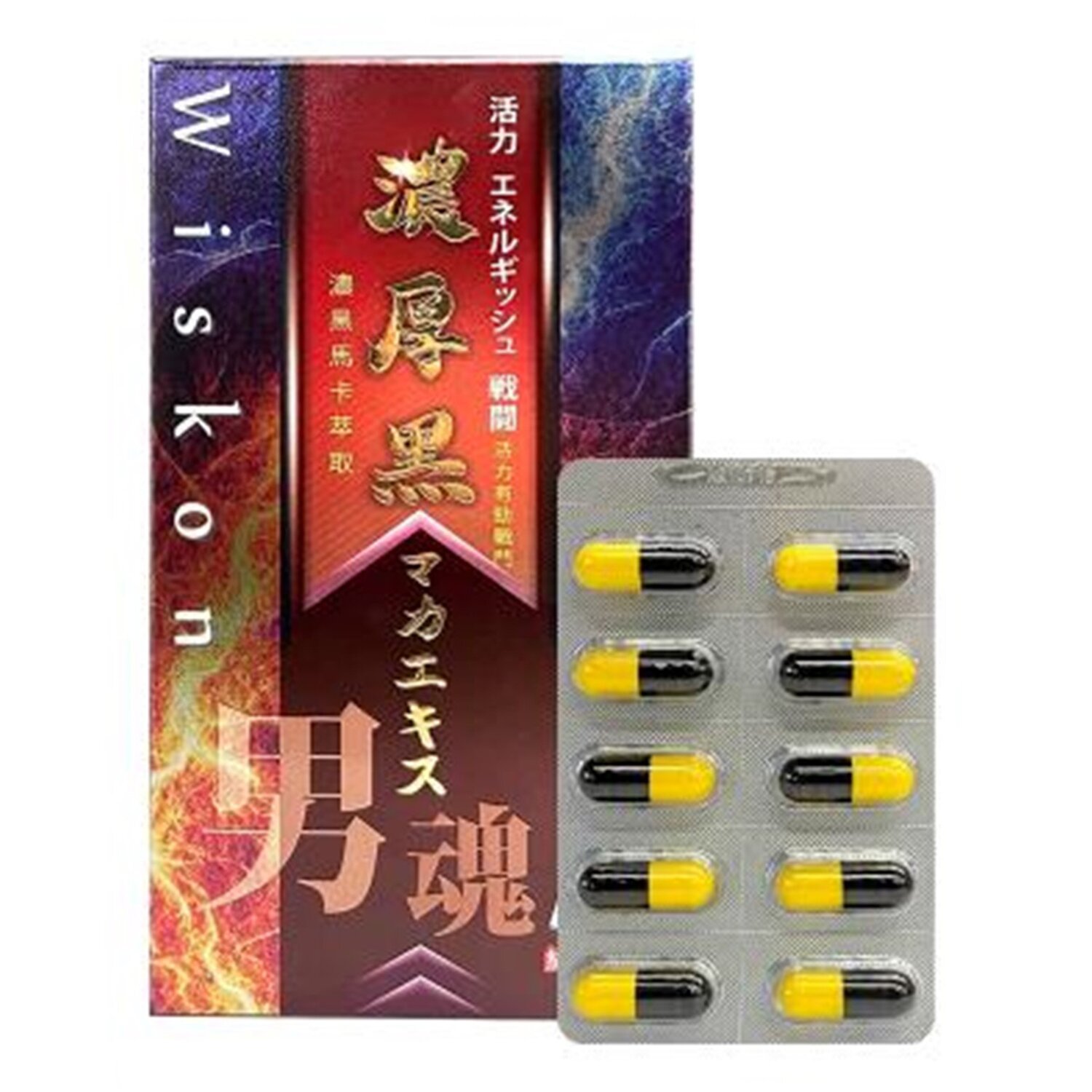 Wiskon Men Energy Capsule (30 capsules) 30pcs