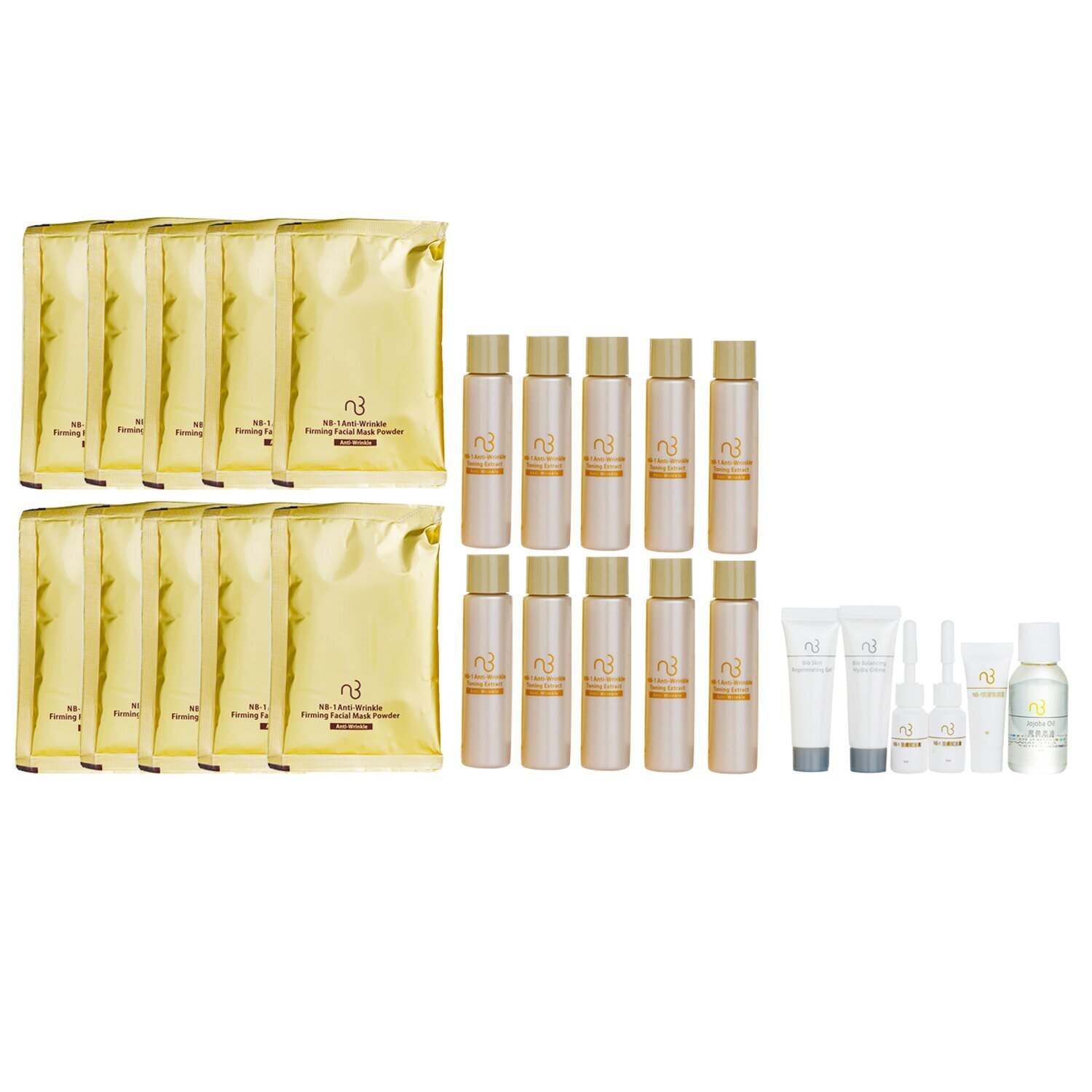 Natural Beauty NB-1 Ultime Restoration NB-1 Anti-Wrinkle Firming Facial Mask - Anti-Wrinkle 88B006T-1 (Exp. Date: 03/2024) 10applications