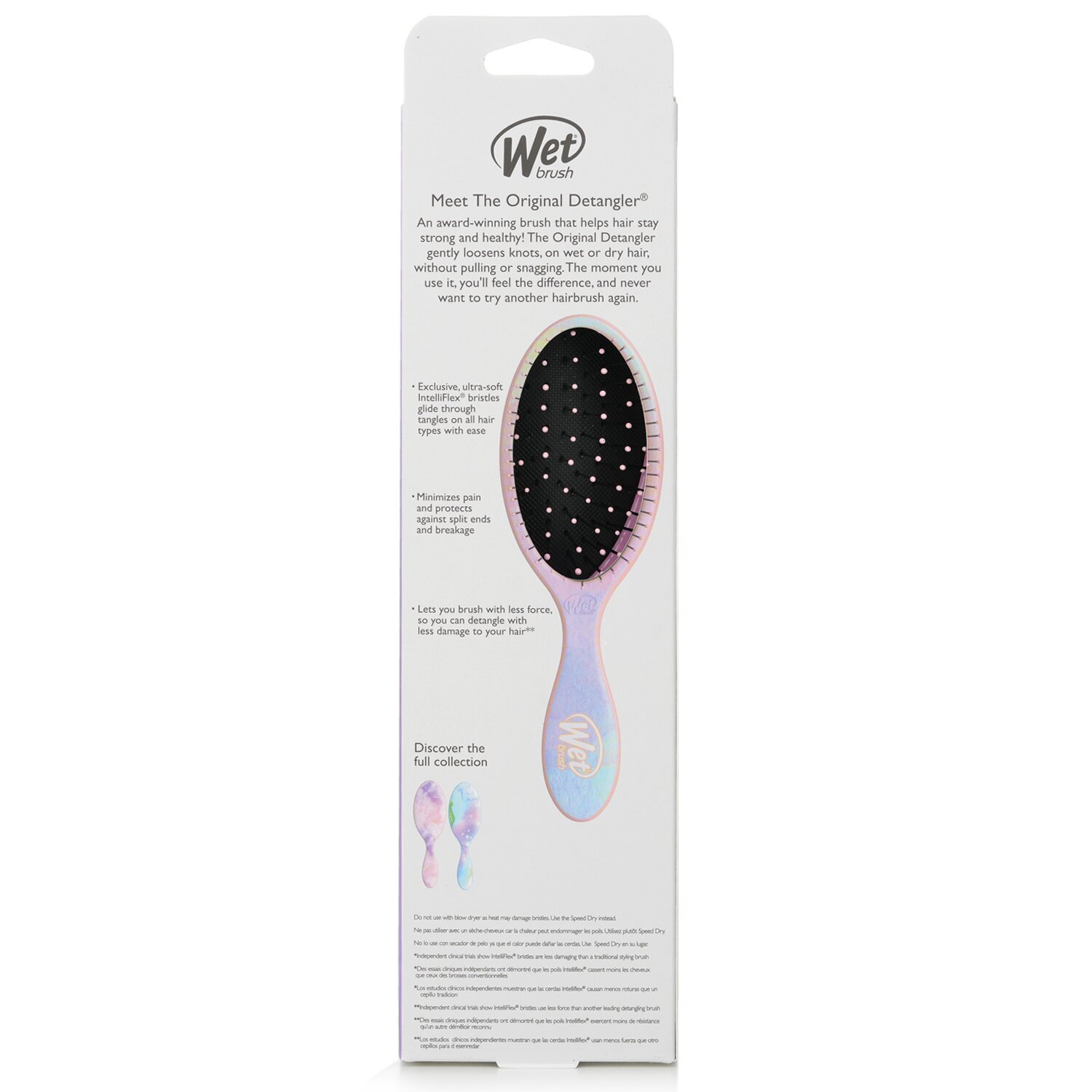 Wet Brush Original Detangler Colorwash Stripes 1pc