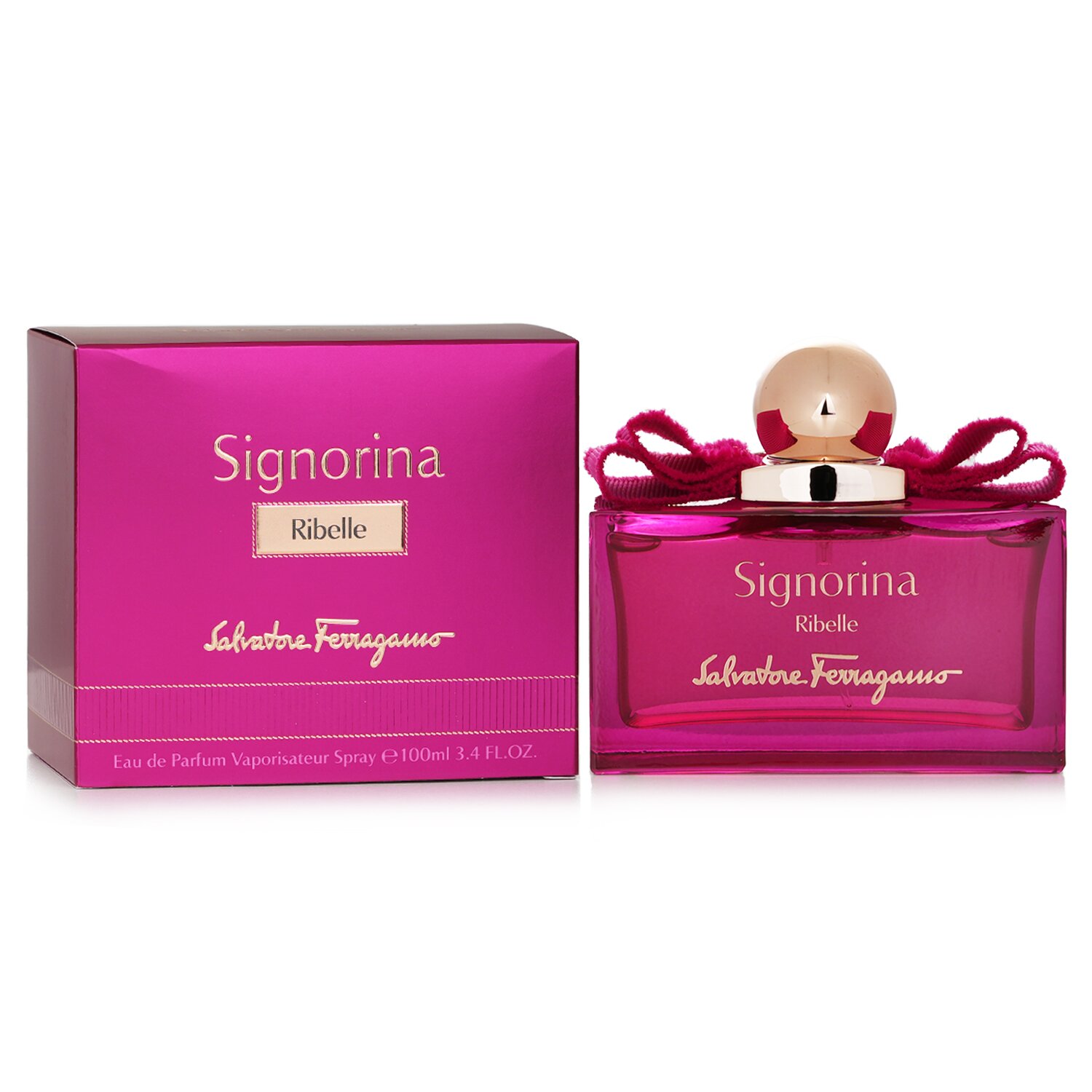 Salvatore Ferragamo Signorina Ribelle Eau De Parfum Spray 100ml/3.4oz