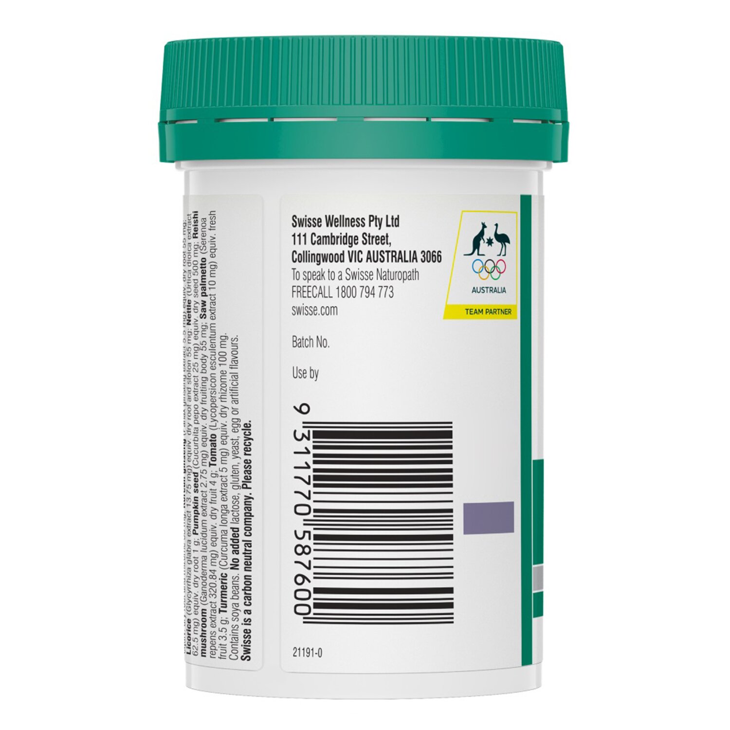 Swisse Ultiboost Prostate 50 capsules