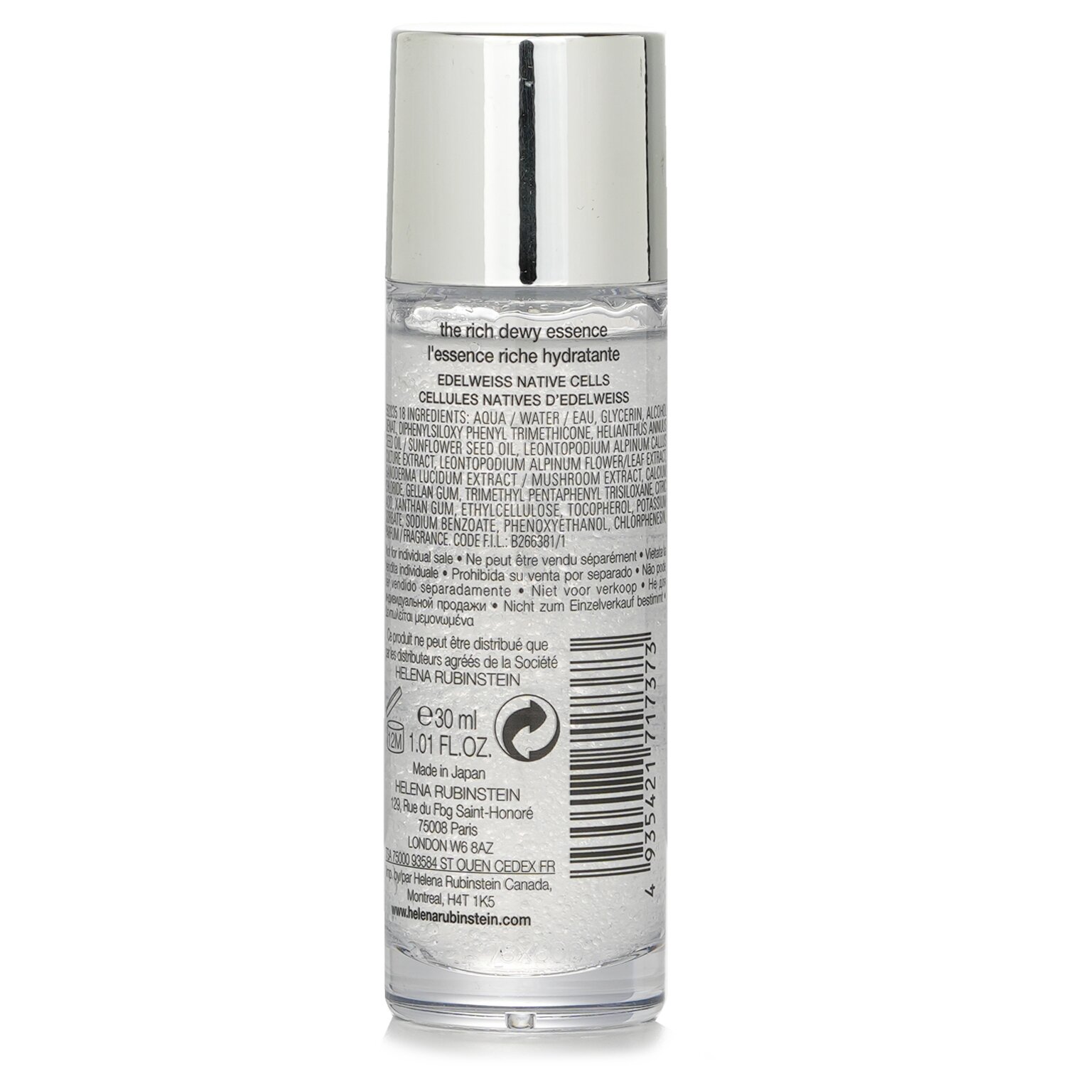 Helena Rubinstein Prodigy Cellglow the Rich Dewy Essence 30ml/1.01oz