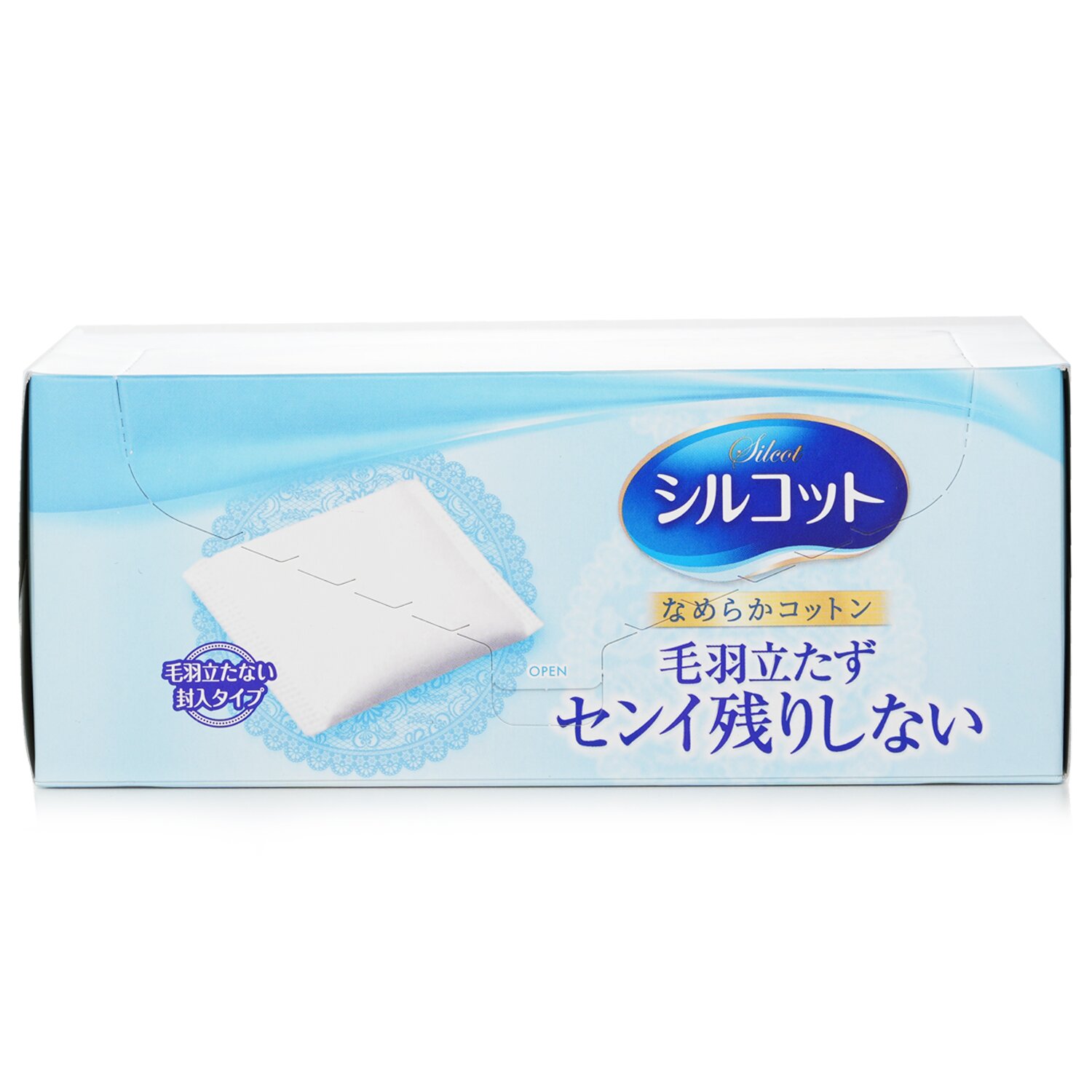 Unicharm Silcot Velvety Touch Cotton 82pcs