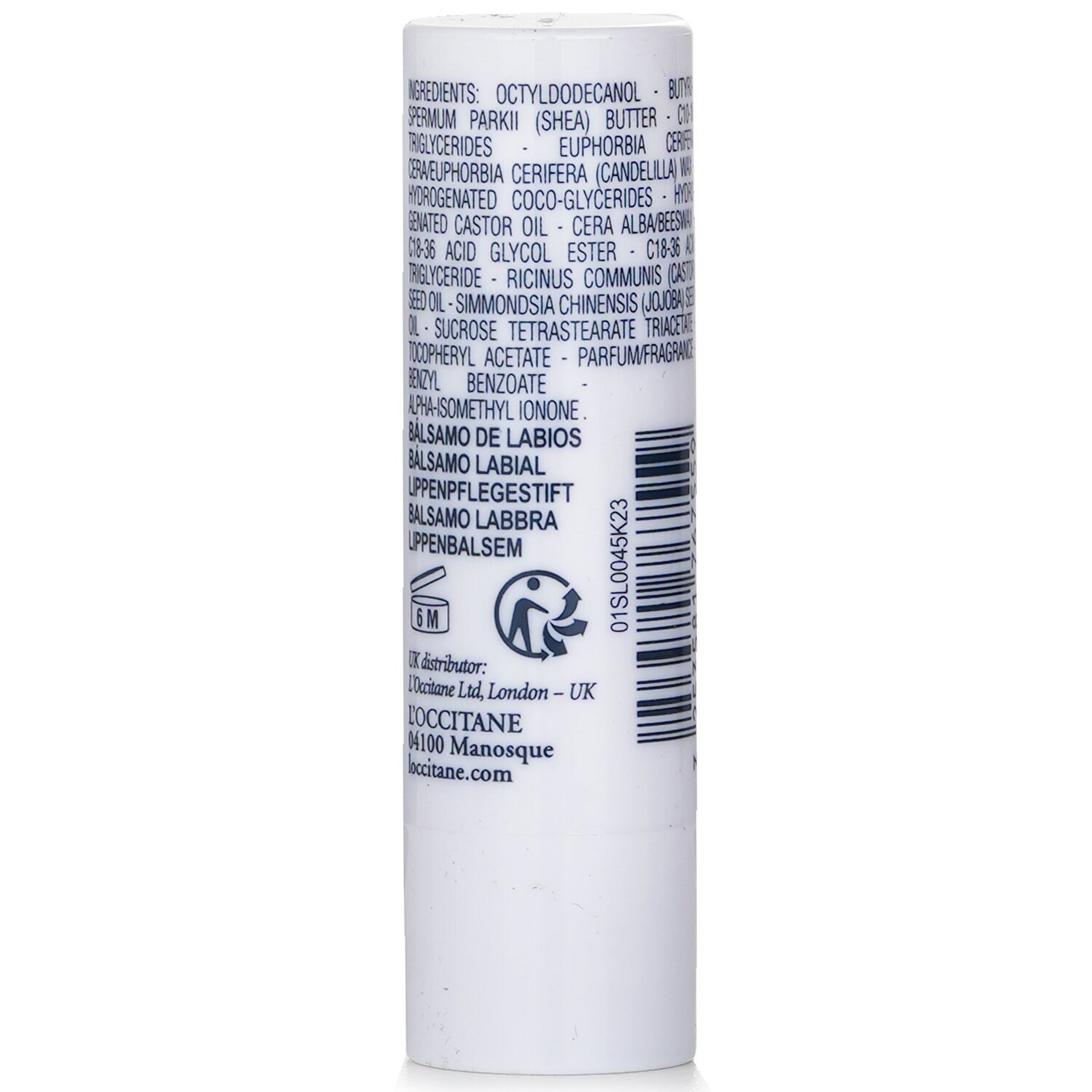 L'Occitane Ultra Rich Lip Balm 45g/0.15oz