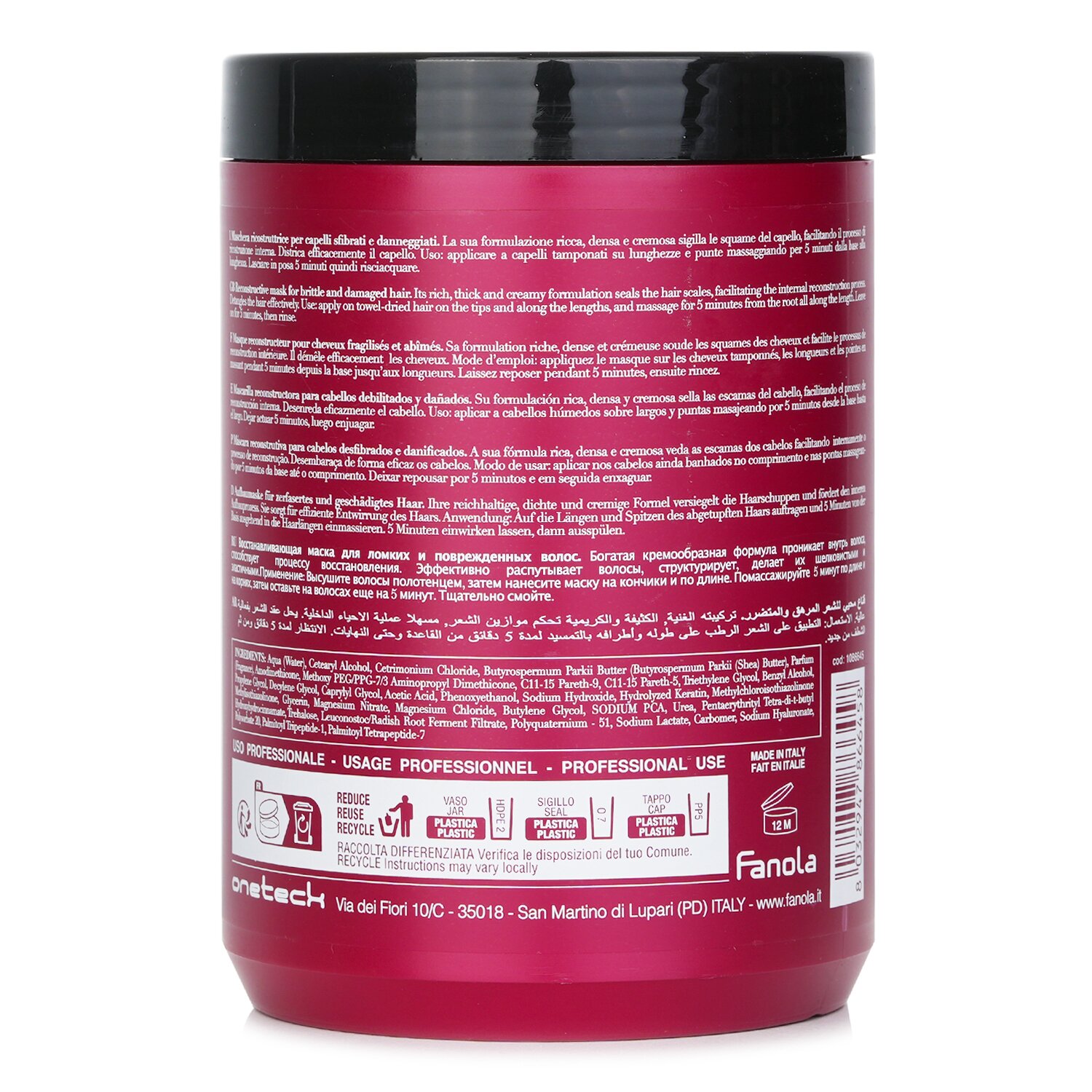 Fanola Botugen Reconstructive Mask 1000ml/33.8oz