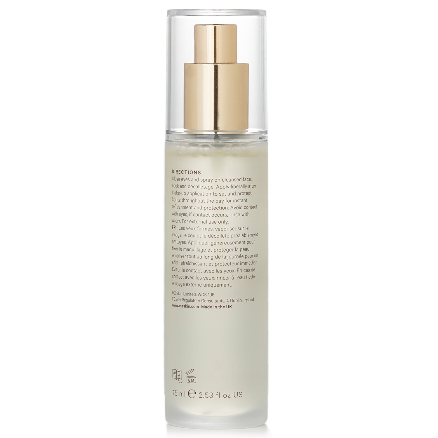 MZ Skin Anti Pollution Hydrating Mist 75ml/2.53oz