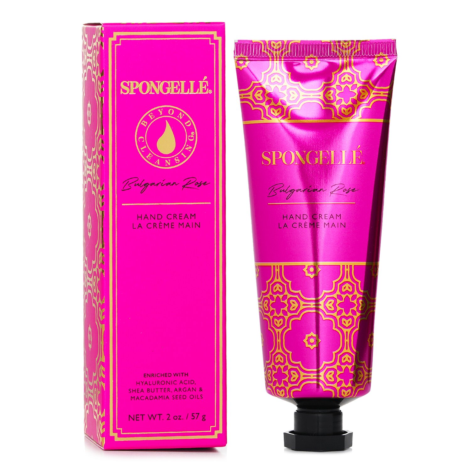 Spongelle Hand Cream - Bulgarian Rose 57g/2oz