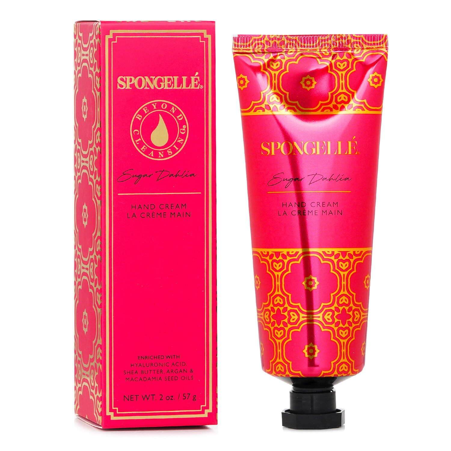 Spongelle Hand Cream - Sugar Dahlia 57g/2oz