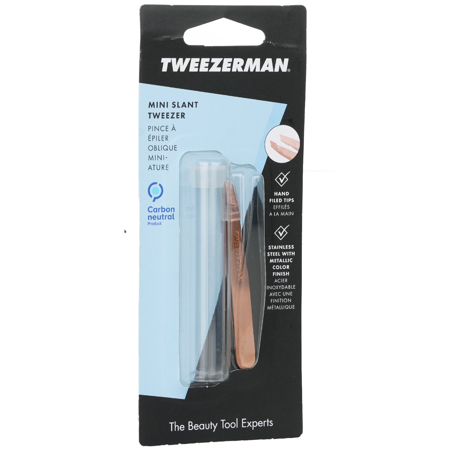 Tweezerman Mini Slant TweezerGold Picture Color