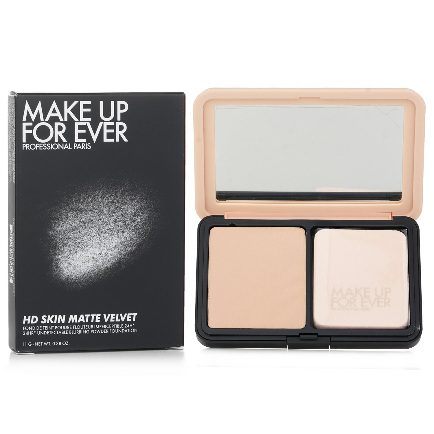Make Up For Ever HD Skin Matte Velvet 24HR Undetectable Blurring Powder Foundation 11g/0.38oz