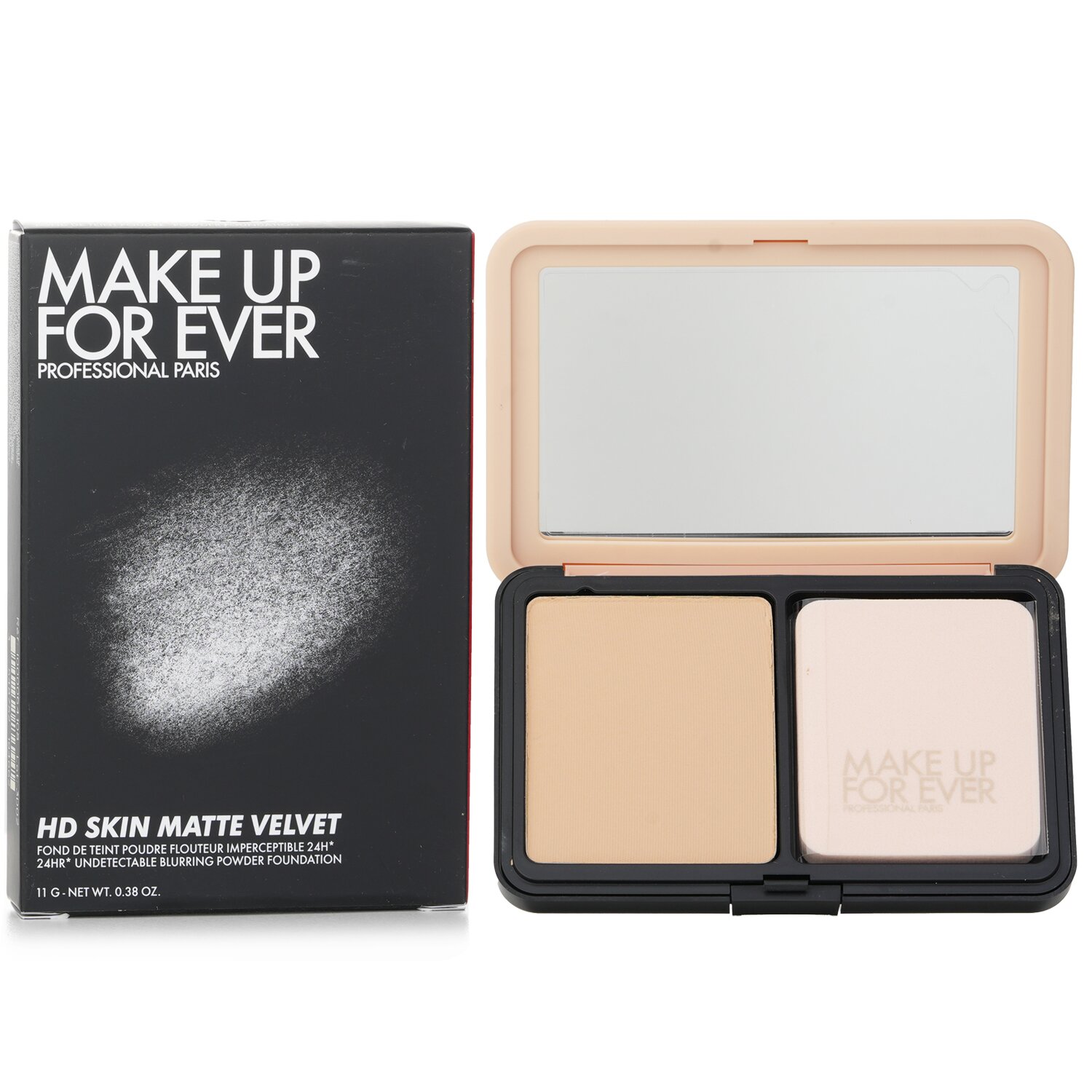 Make Up For Ever HD Skin Matte Velvet 24HR Undetectable Blurring Powder Foundation 11g/0.38oz