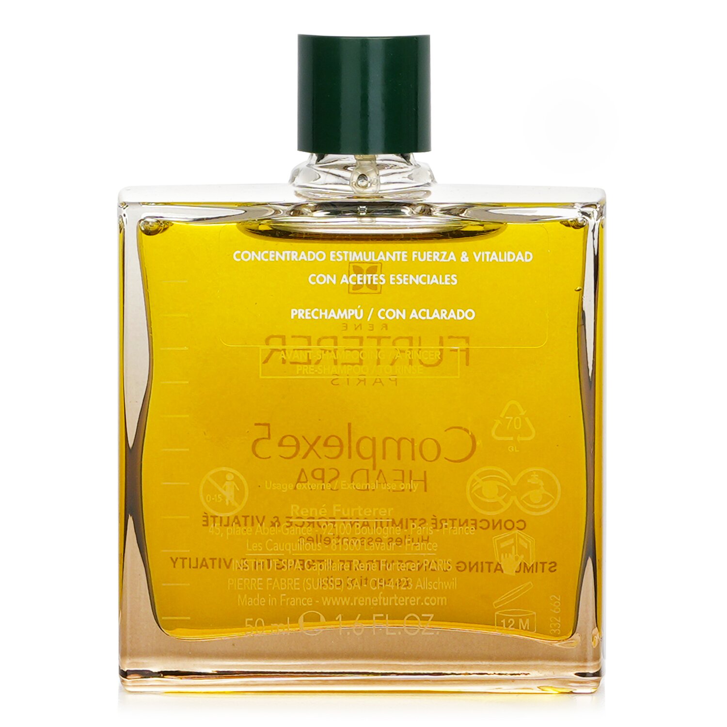 Rene Furterer Complexe 5 Head Spa Stimulating Concentrate Stength & Vitalit Oil (Pre Shampoo) 50ml/3.3oz