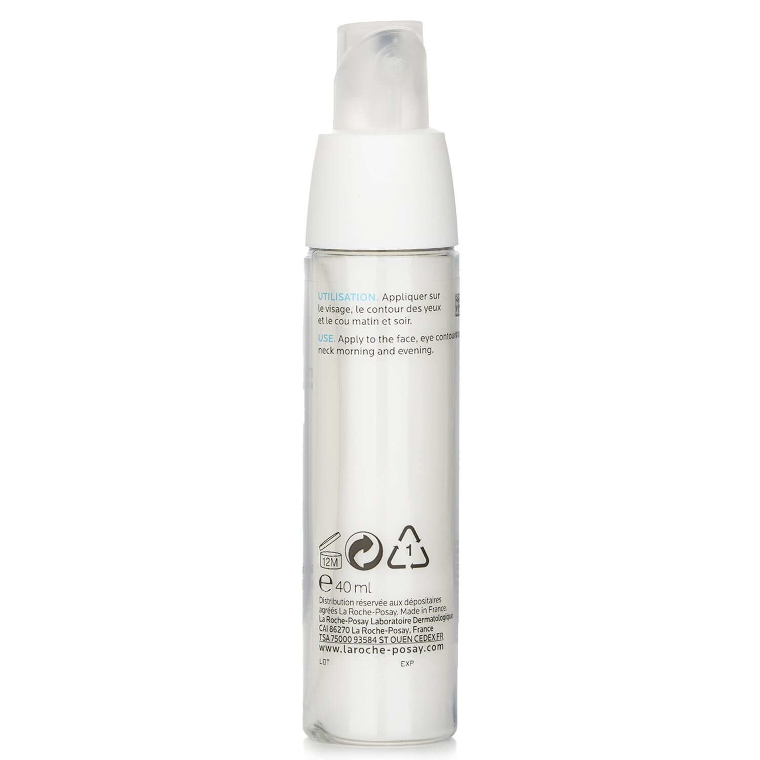 La Roche Posay Toleriane Ultra Light Intense Dermatological Fluid Moisturiser (Exp. Date: 04/2024) 40ml/1.35oz