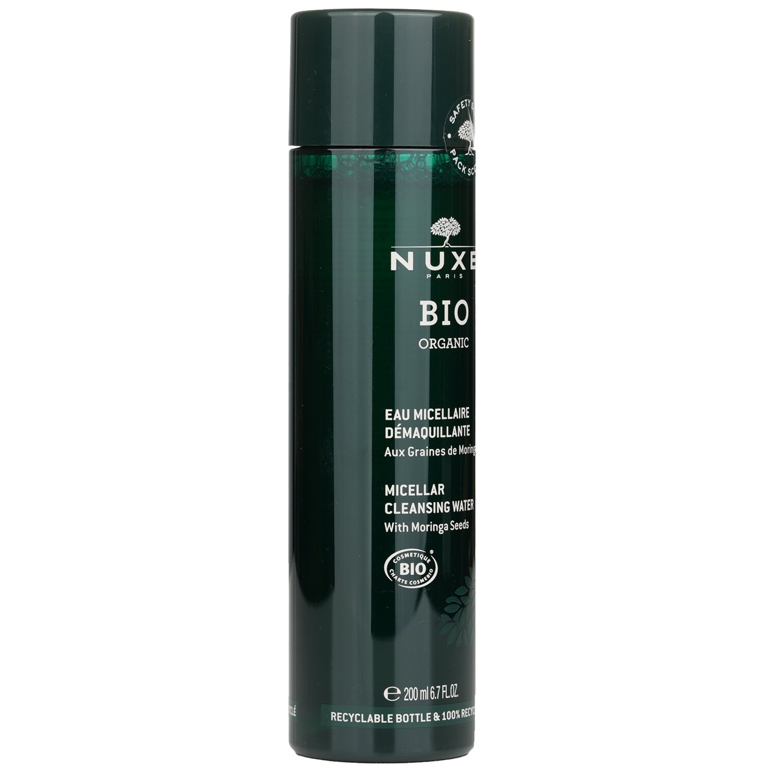 Nuxe Bio Organic Micellar Cleansing Water With Moringa Seeds 200ml/6.7oz