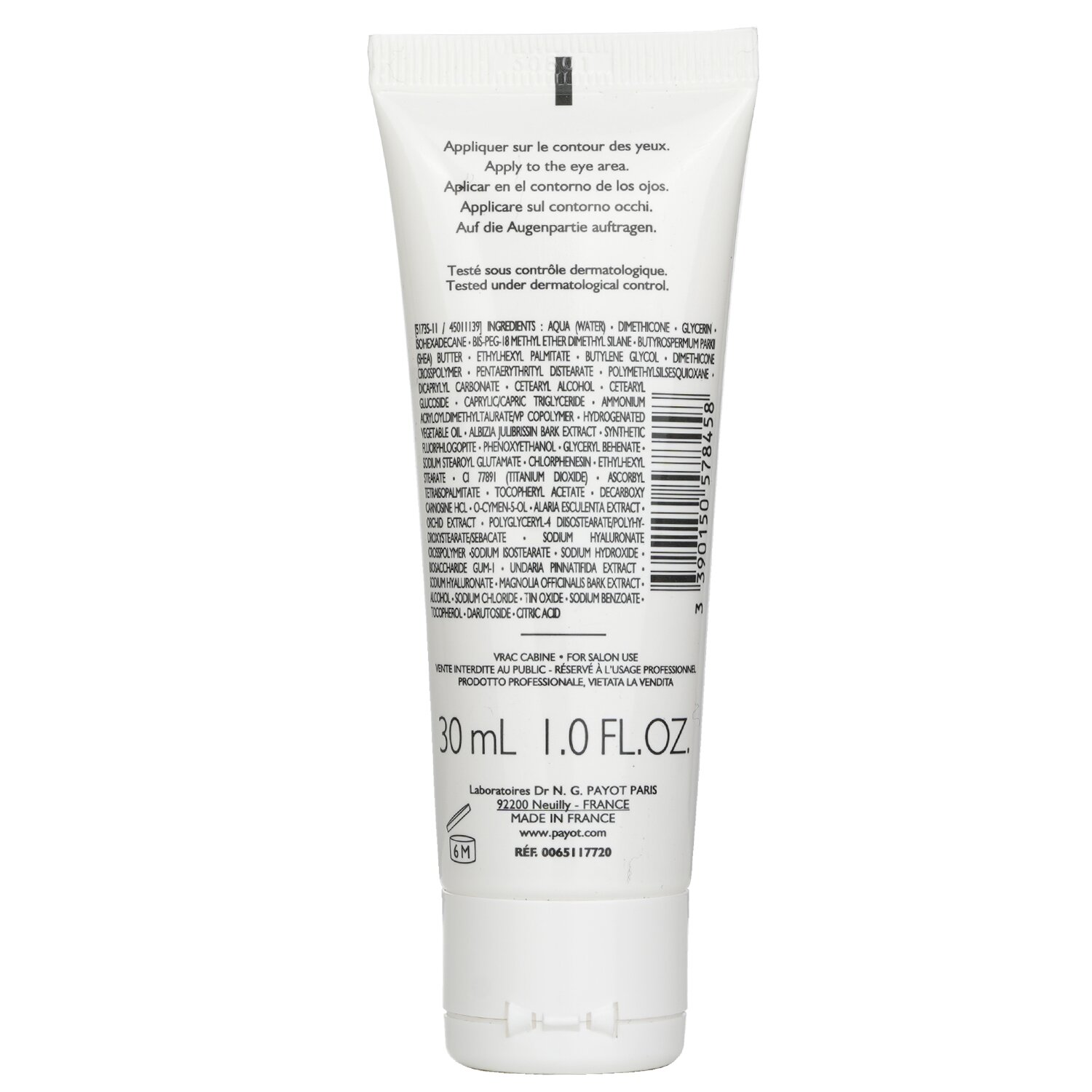 Payot Supreme Jeunesse Le Regard Total Youth Eye Contour Care קרם עיניים (גודל מכון) 30ml/1oz