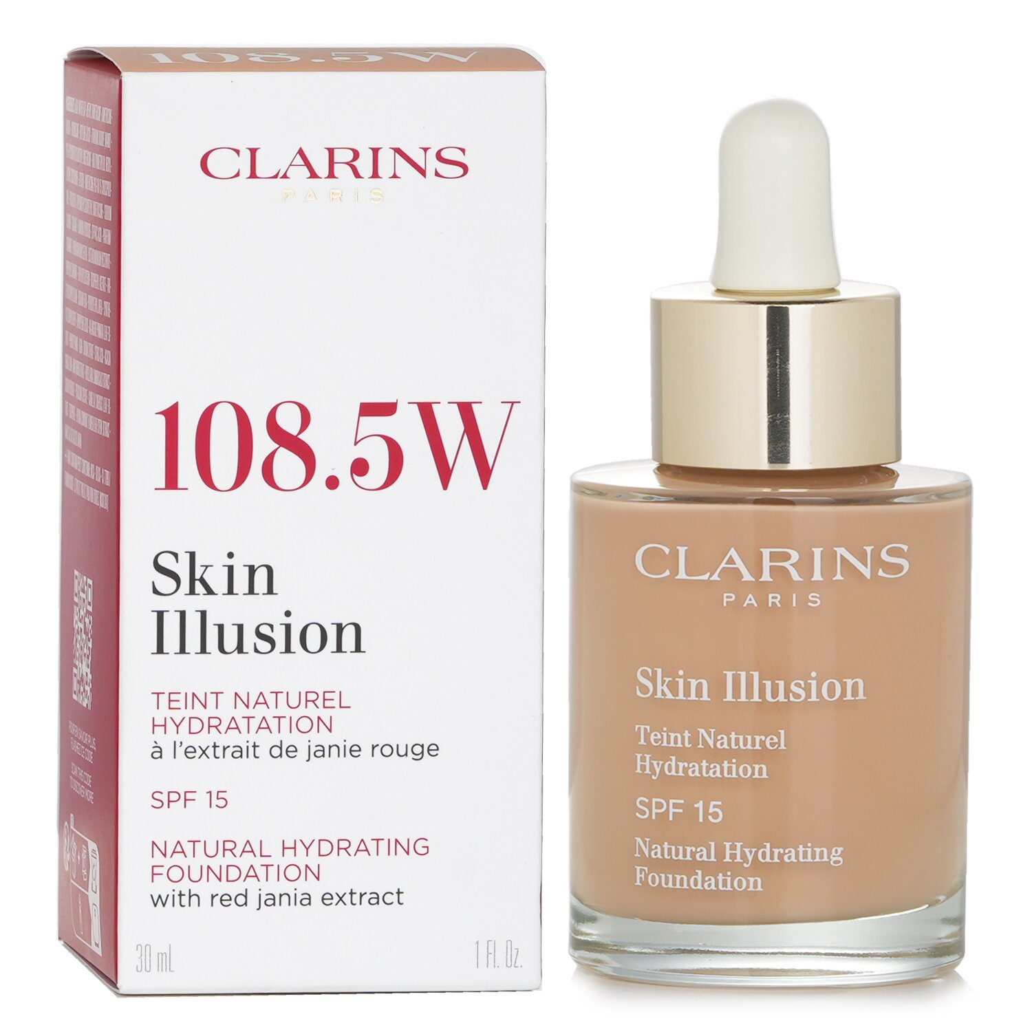Clarins Skin Illusion Natural Hydrating Foundation SPF 15 30ml/1oz
