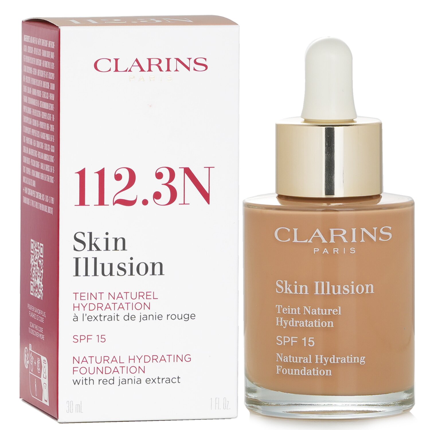 Clarins Skin Illusion Natural Hydrating Foundation SPF 15 30ml/1oz