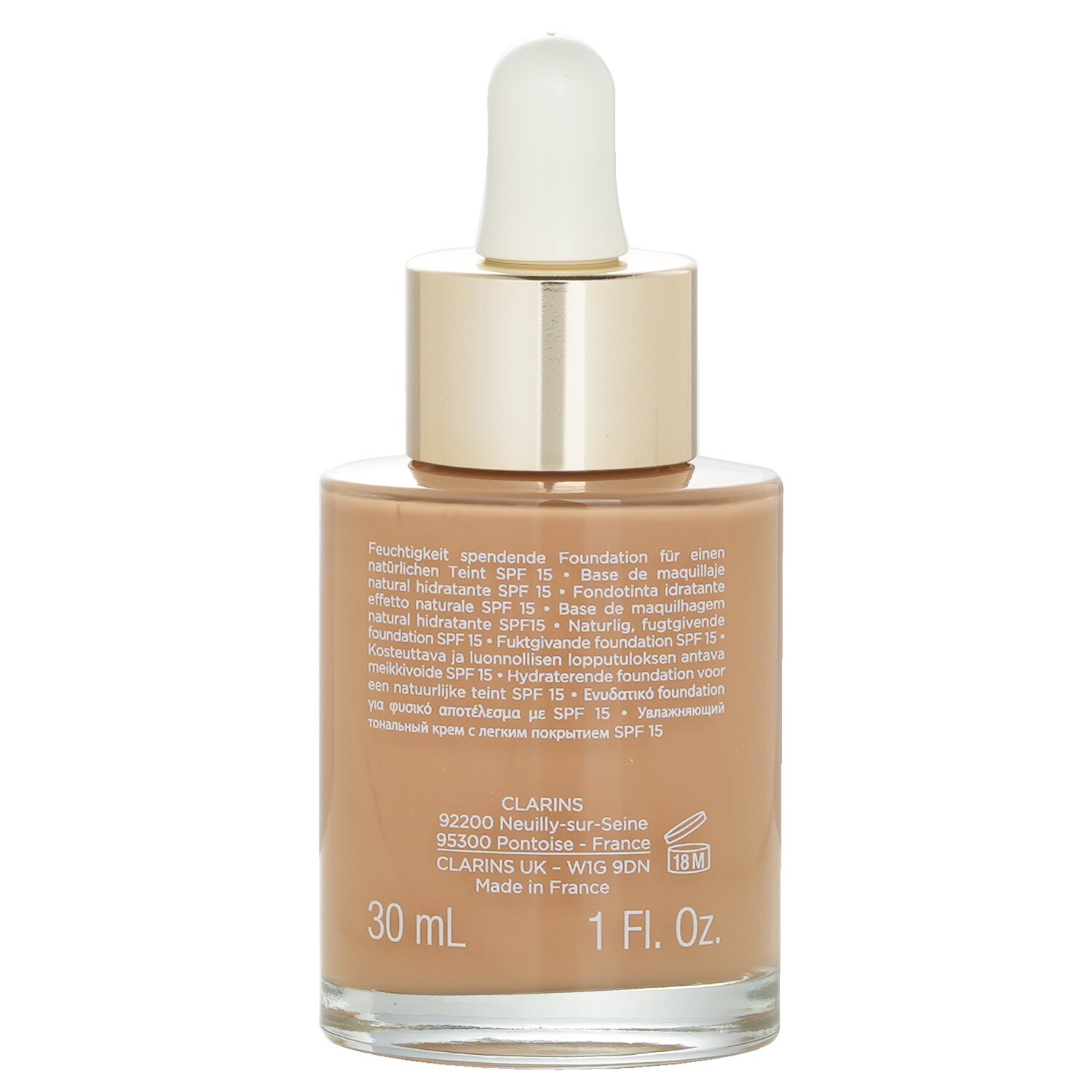 Clarins Skin Illusion Natural Hydrating Foundation SPF 15 30ml/1oz