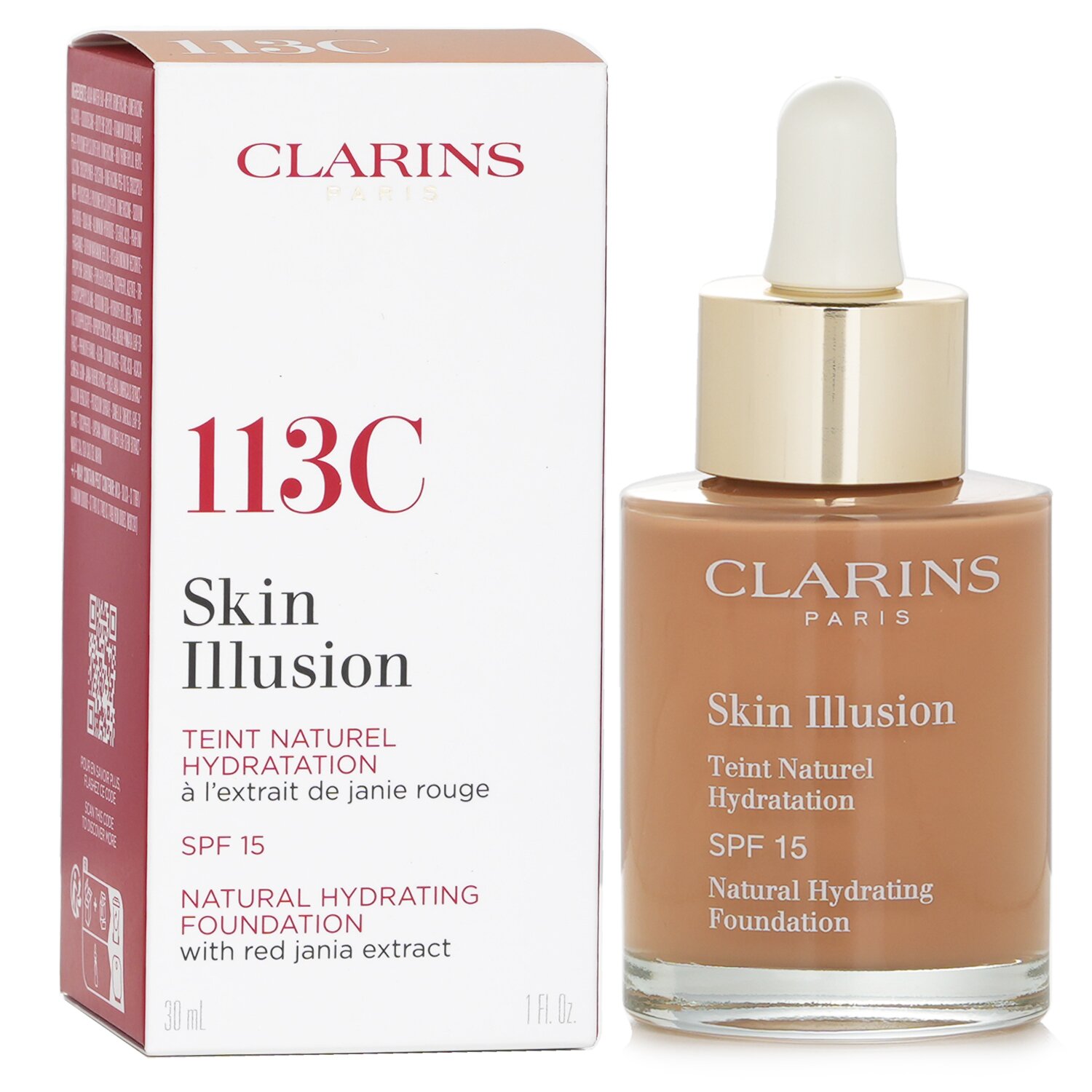 Clarins Skin Illusion Natural Hydrating Foundation SPF 15 30ml/1oz