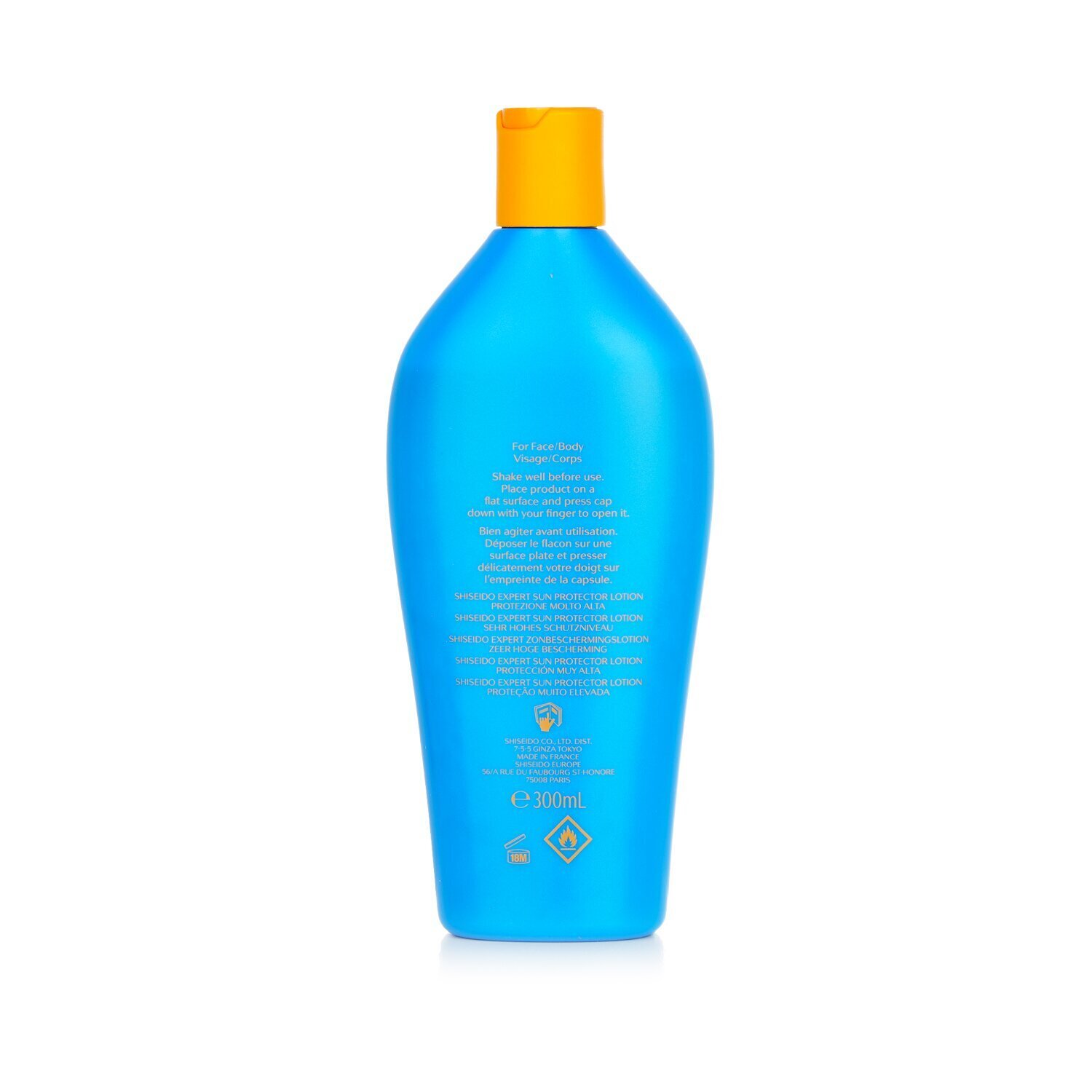 Shiseido 資生堂 專業防曬面部及身體乳 SPF 50+（非常高保護和非常防水） 300ml/10oz
