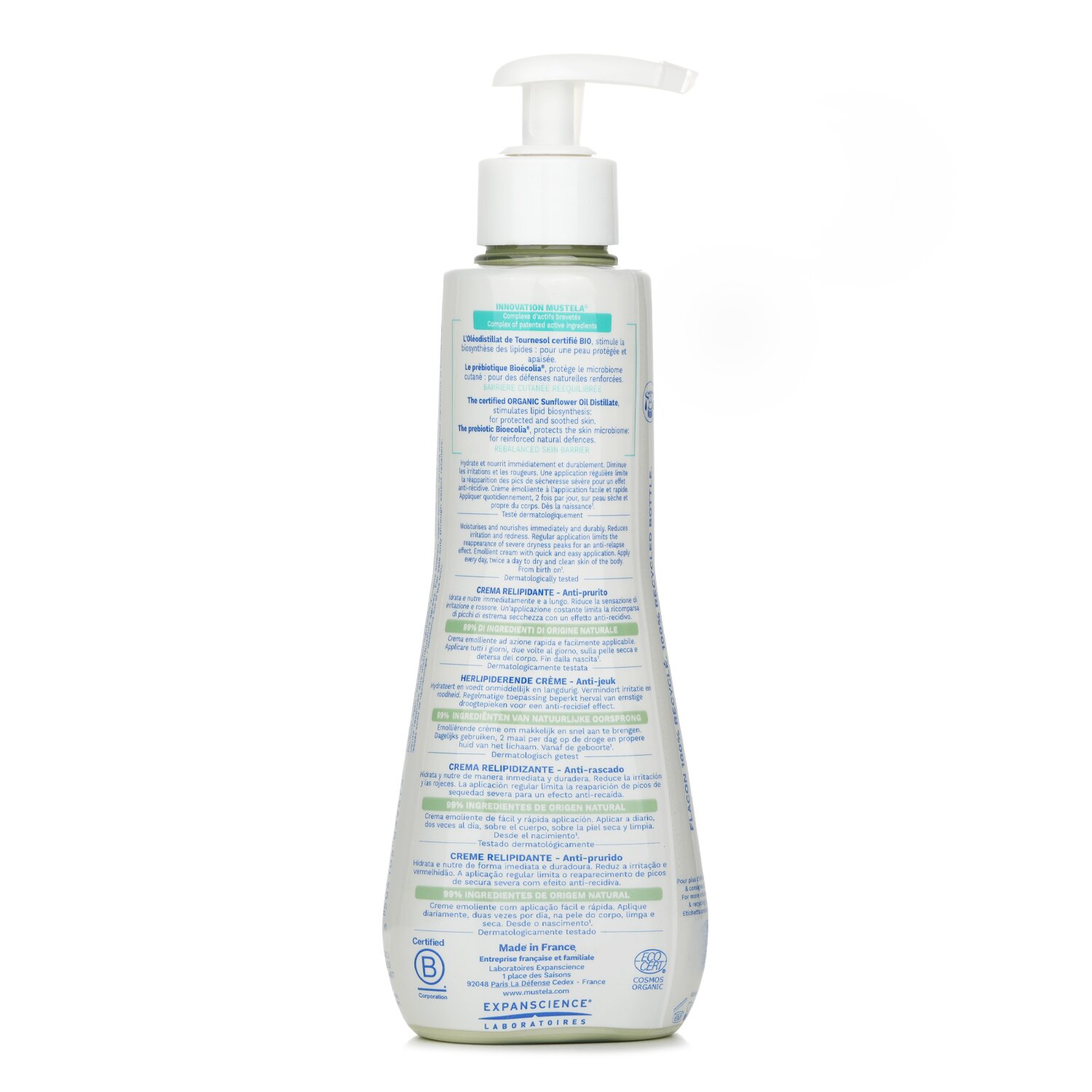 Mustela Stelatopia+ Lipid Replenishing Cream 300ml