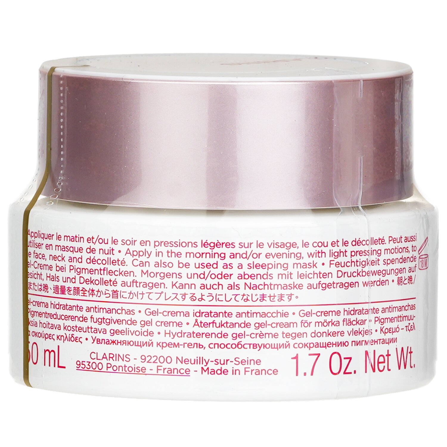 Clarins Bright Plus Dark Spot Targeting Moisturizing Gel Cream 50ml