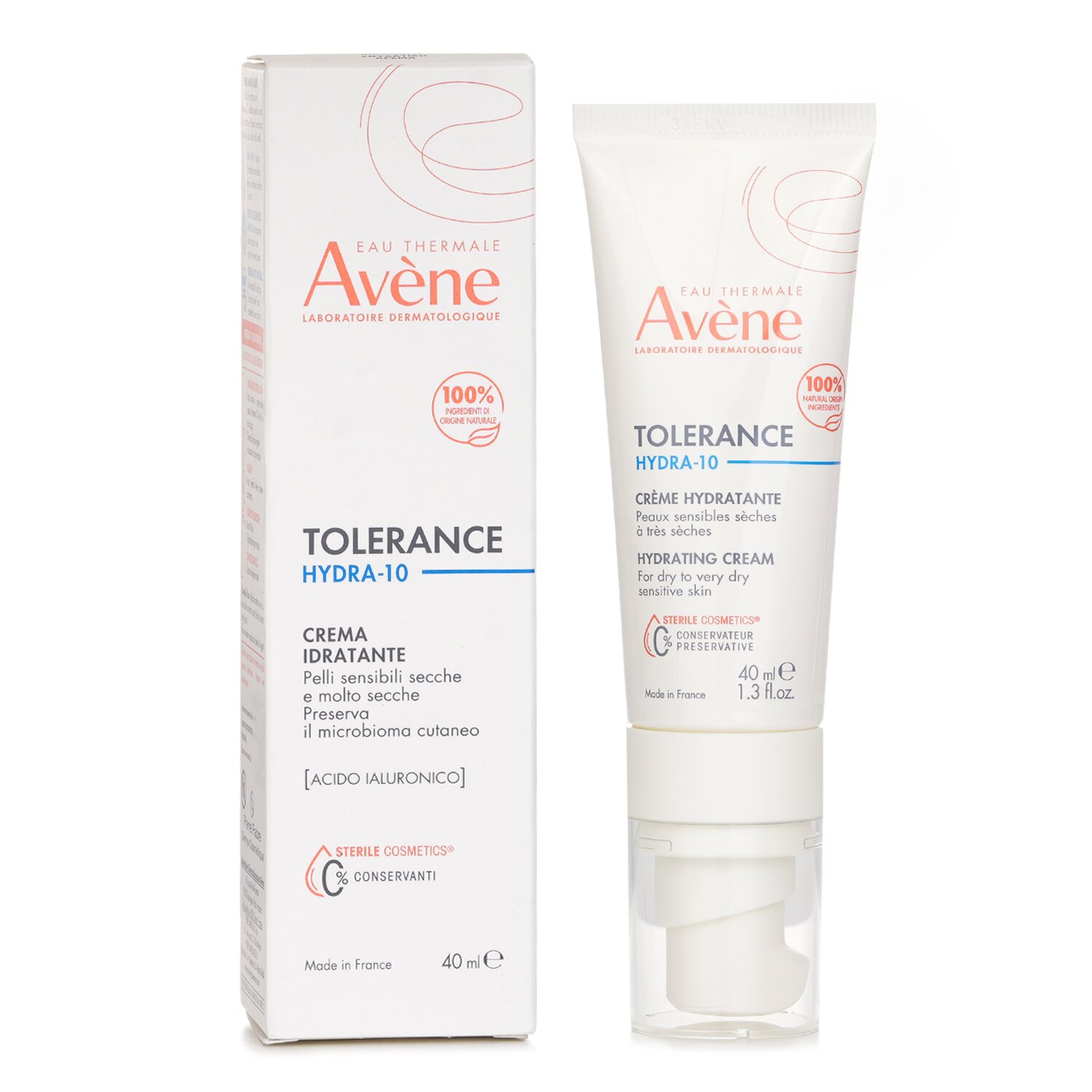 Avene Tolerance Hydra-10 Moisturising Cream 40ml/1.3oz