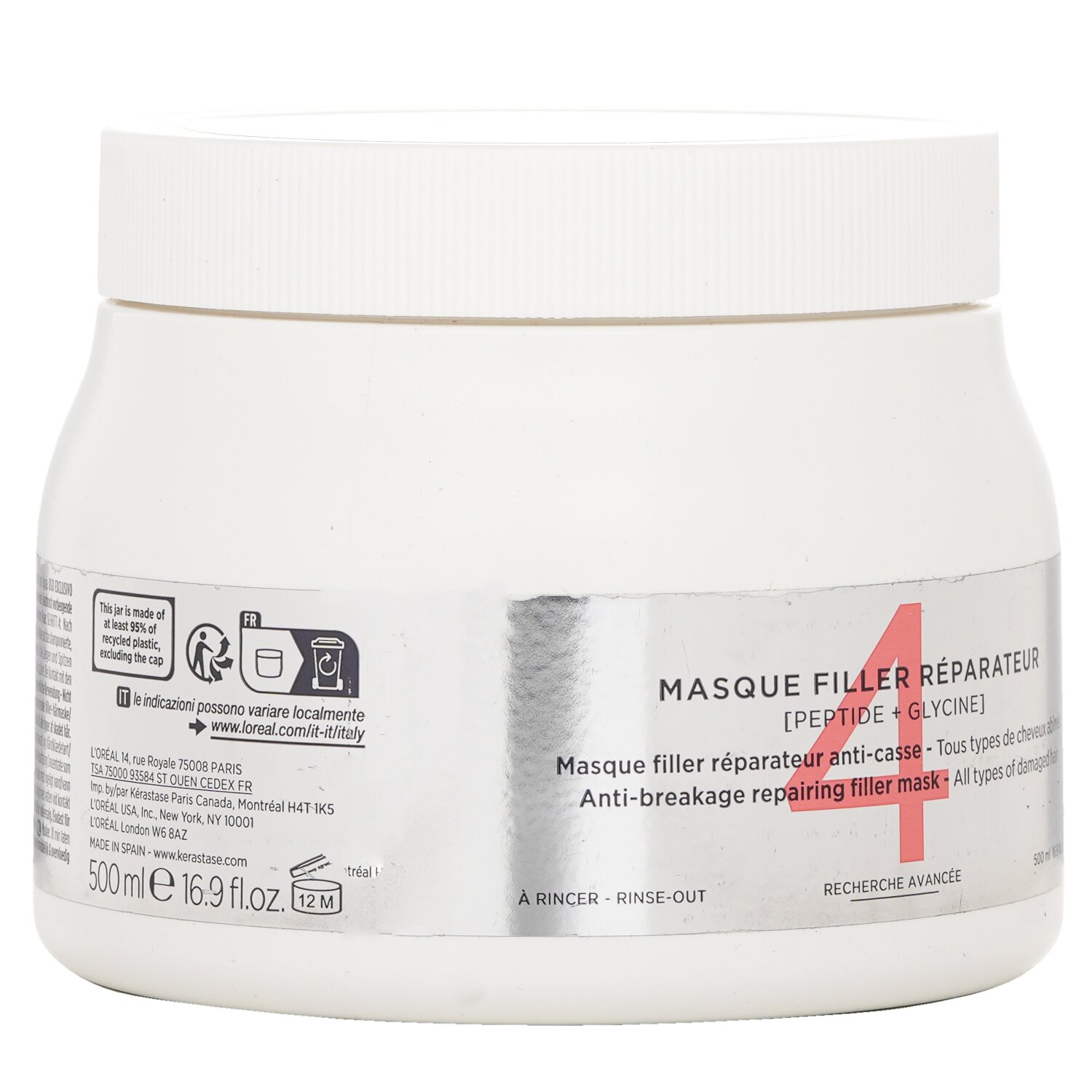 Kerastase Premiere Anti Breakage Repairing Filler Mask (For All Types Of Damaged Hair) 500ml/16.9oz