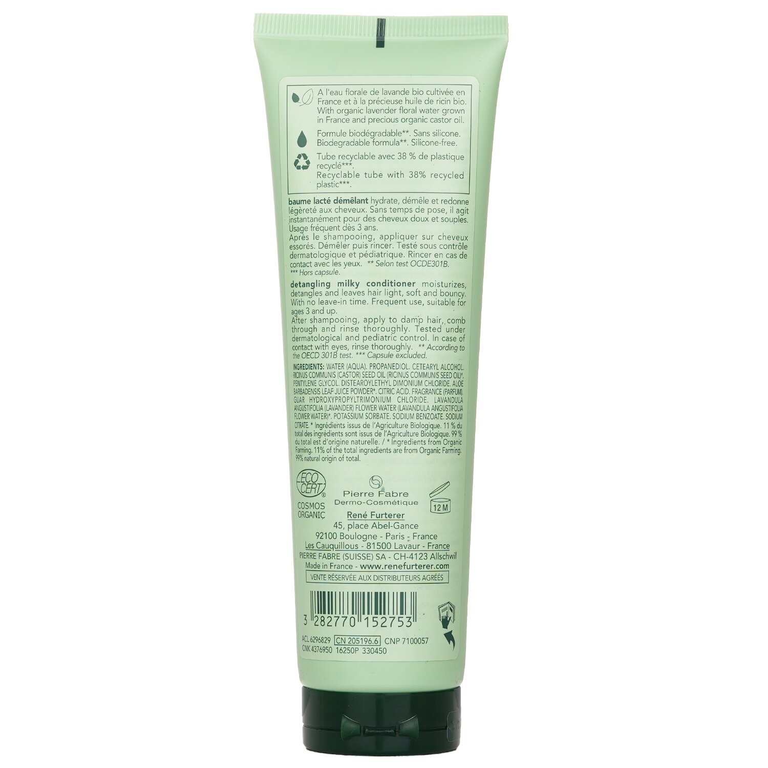 Rene Furterer Naturia Detangling Milky Conditioner 150ml