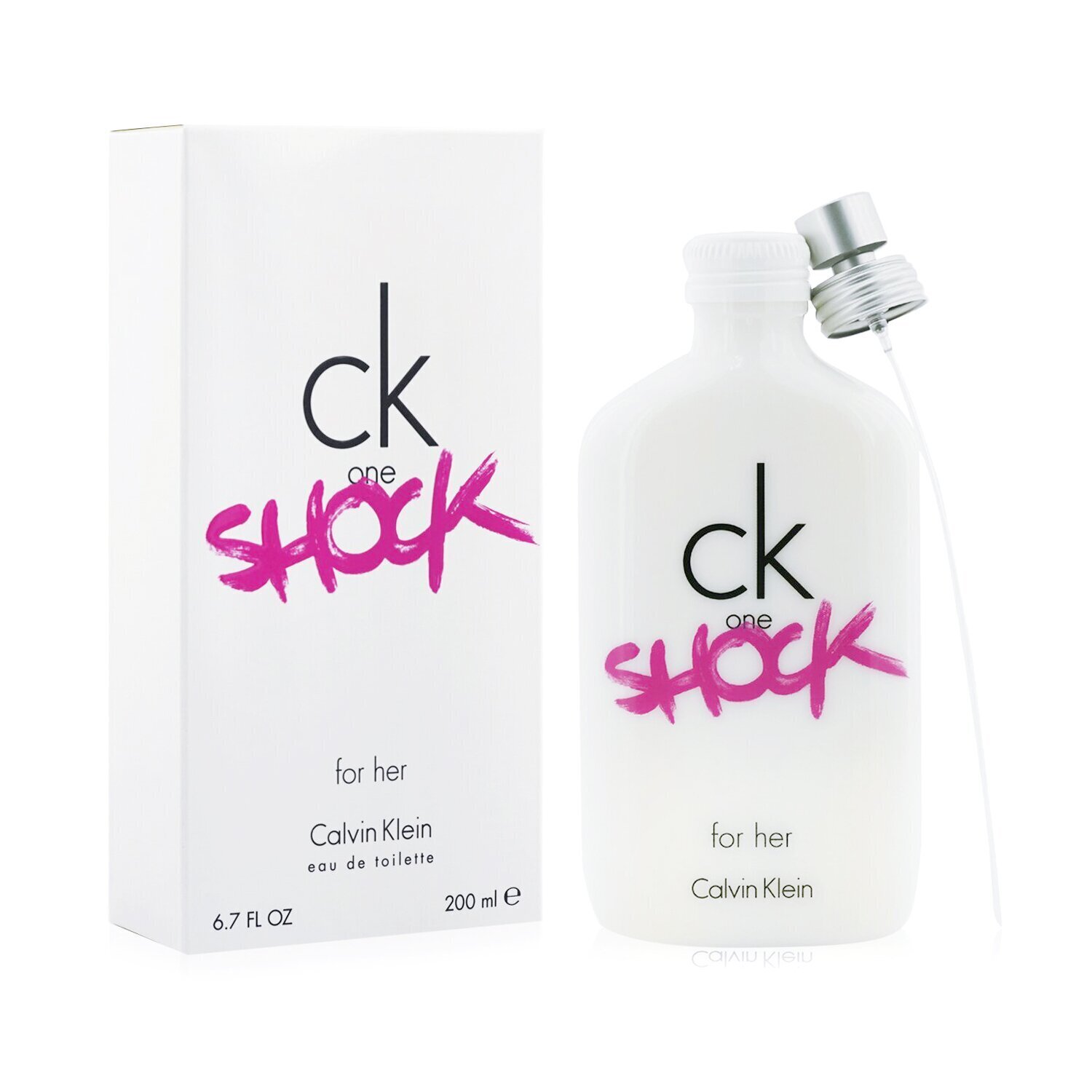 Calvin Klein CK One Shock For Her Eau De Toilette Spray (Unbox) 200ml/6.7oz