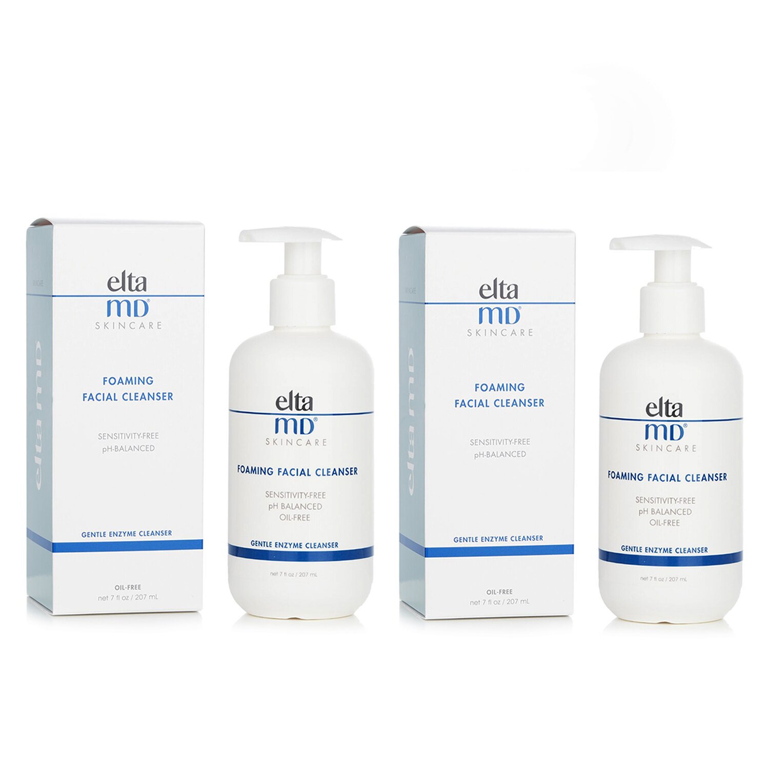 EltaMD Gentle Enzyme Foaming Facial Cleanser Duo (Exp date: 12/2024) 207ml x2pcs