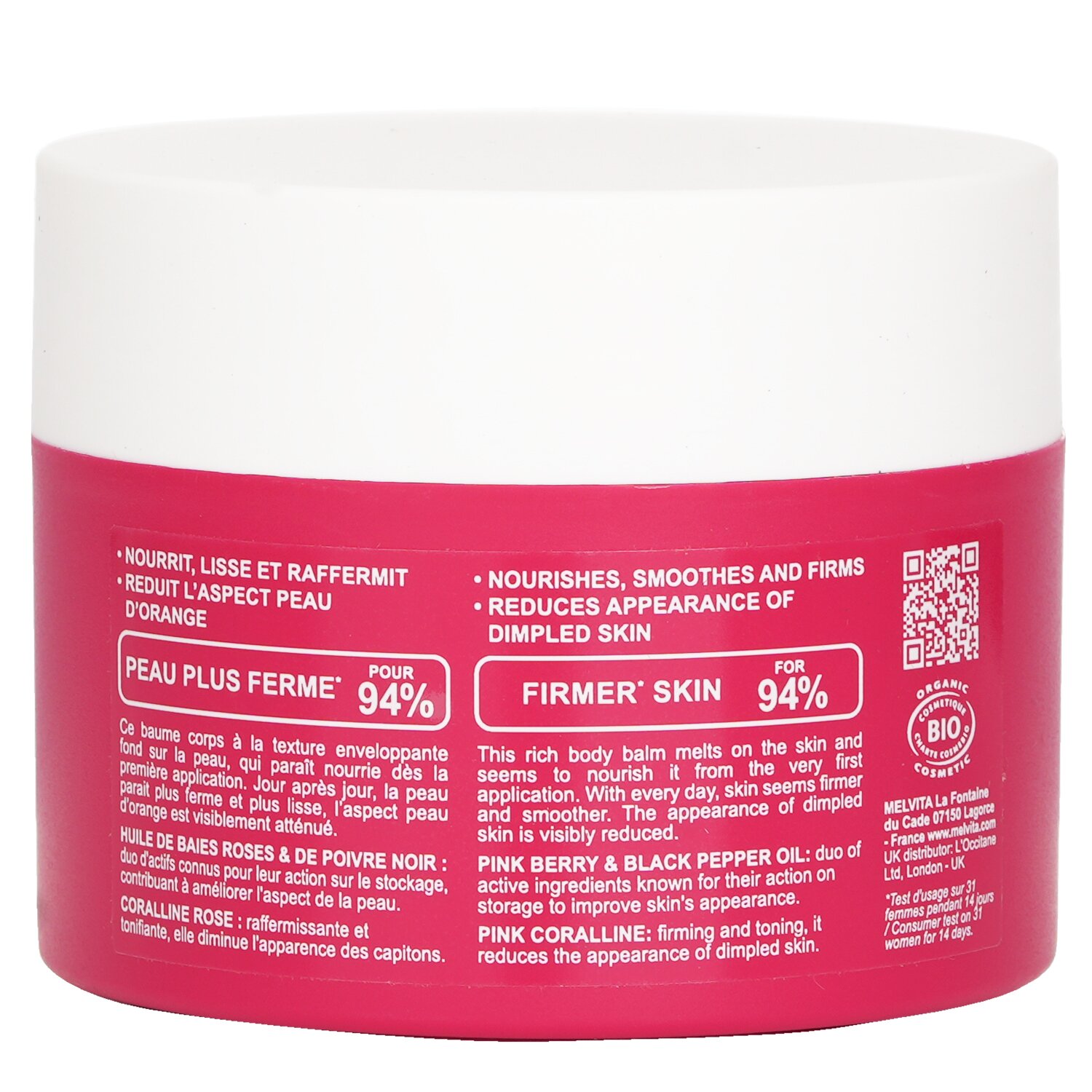 Melvita L'Or Rose Nutri Firming Oil In Balm- Body 170ml/5.8oz