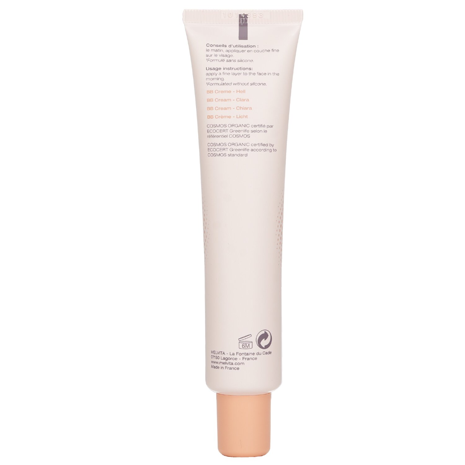 Melvita Source De Roses BB 6 in 1 Perfecting Care 40ml/1.3oz