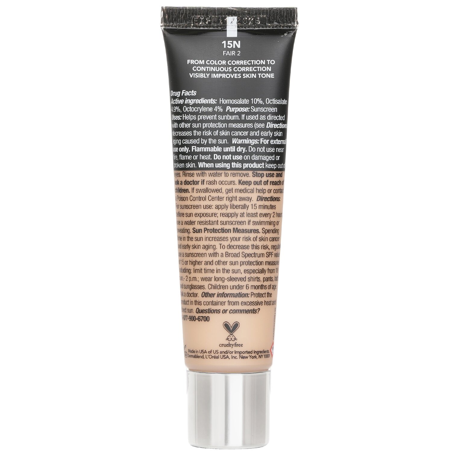 Dermablend Continuous Correction™ CC Cream SPF 50 30ml/1oz