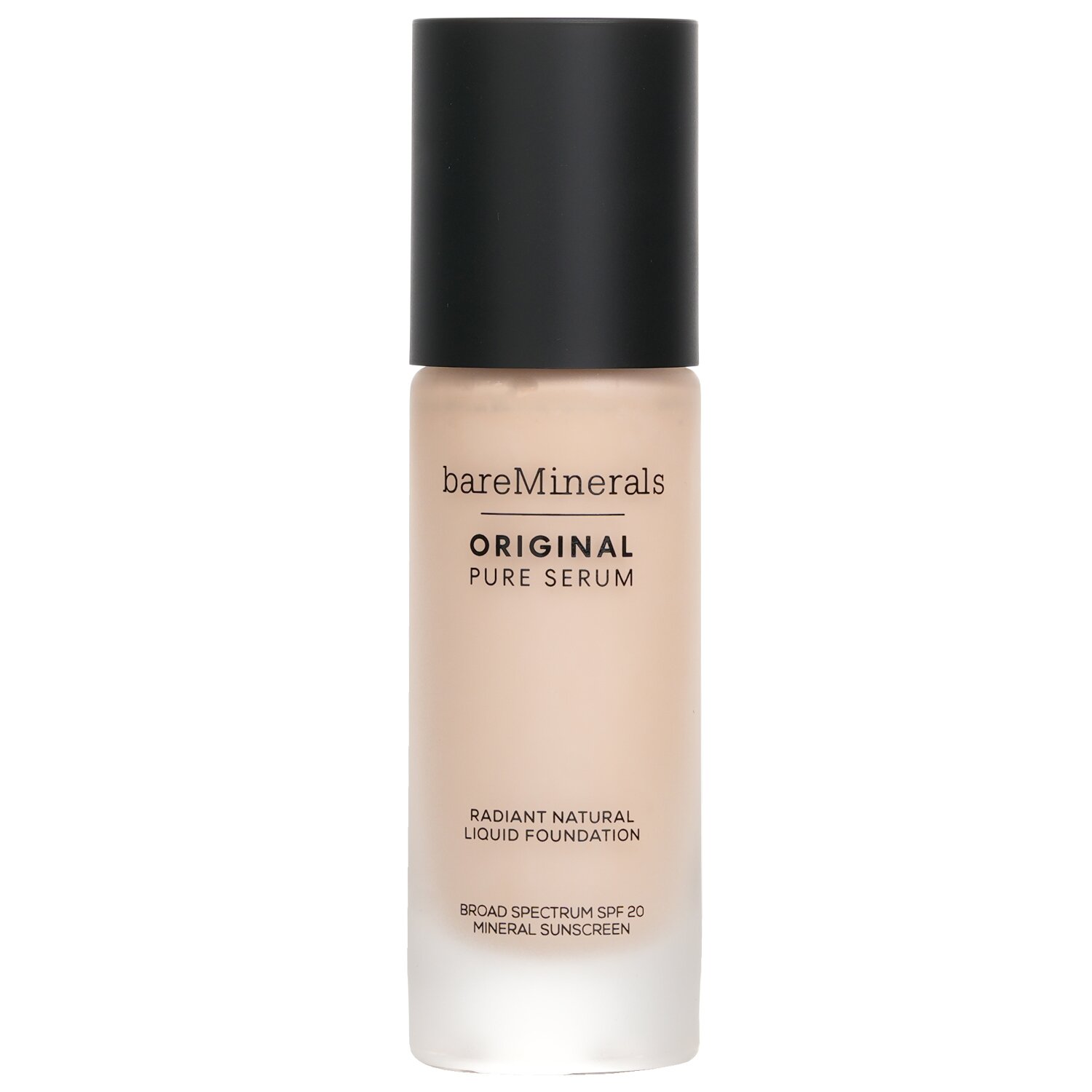 BareMinerals Original Pure Serum Radiant Natural Liquid Foundation Mineral SPF 20 30ml/1oz