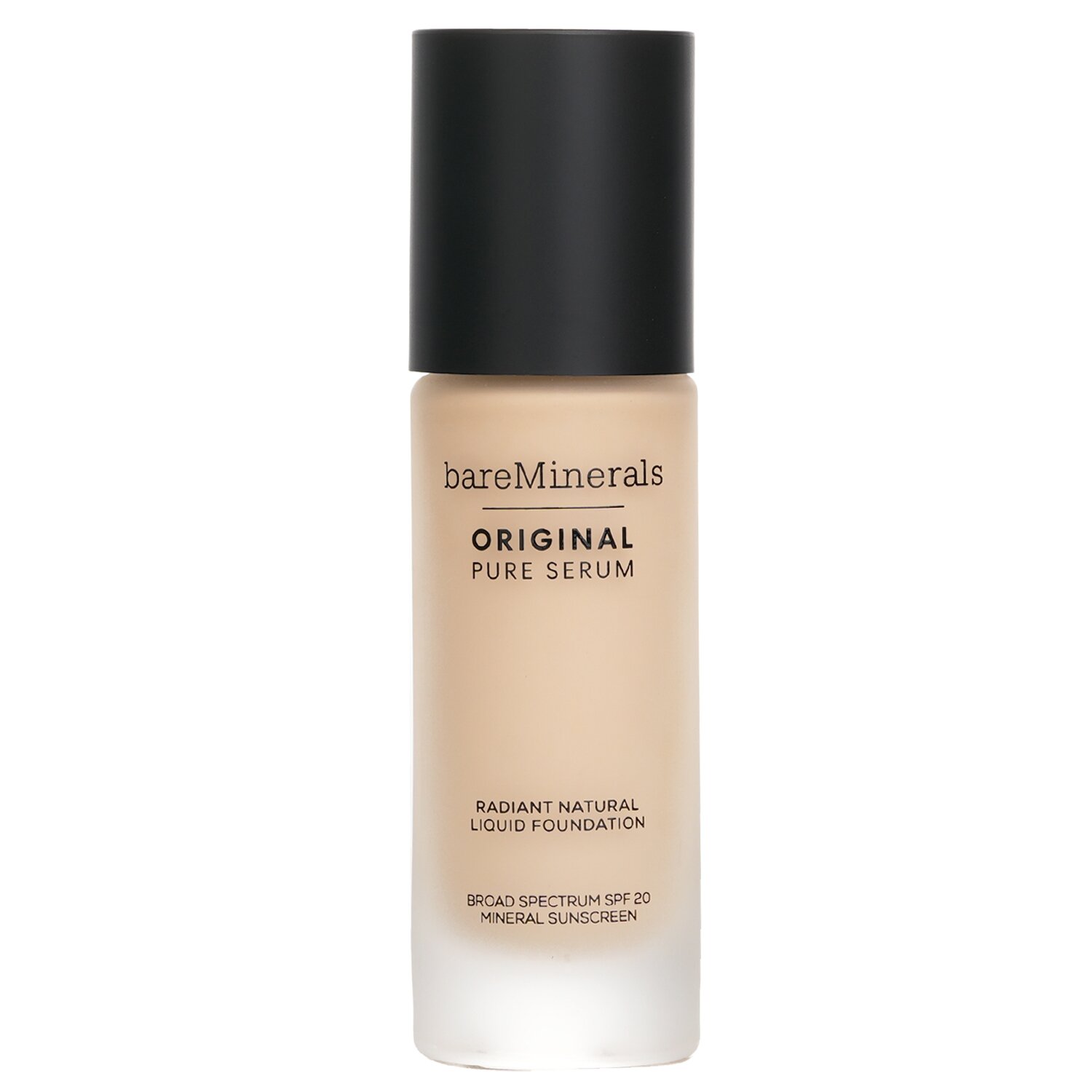 BareMinerals Original Pure Serum Radiant Natural Liquid Foundation Mineral SPF 20 30ml/1oz