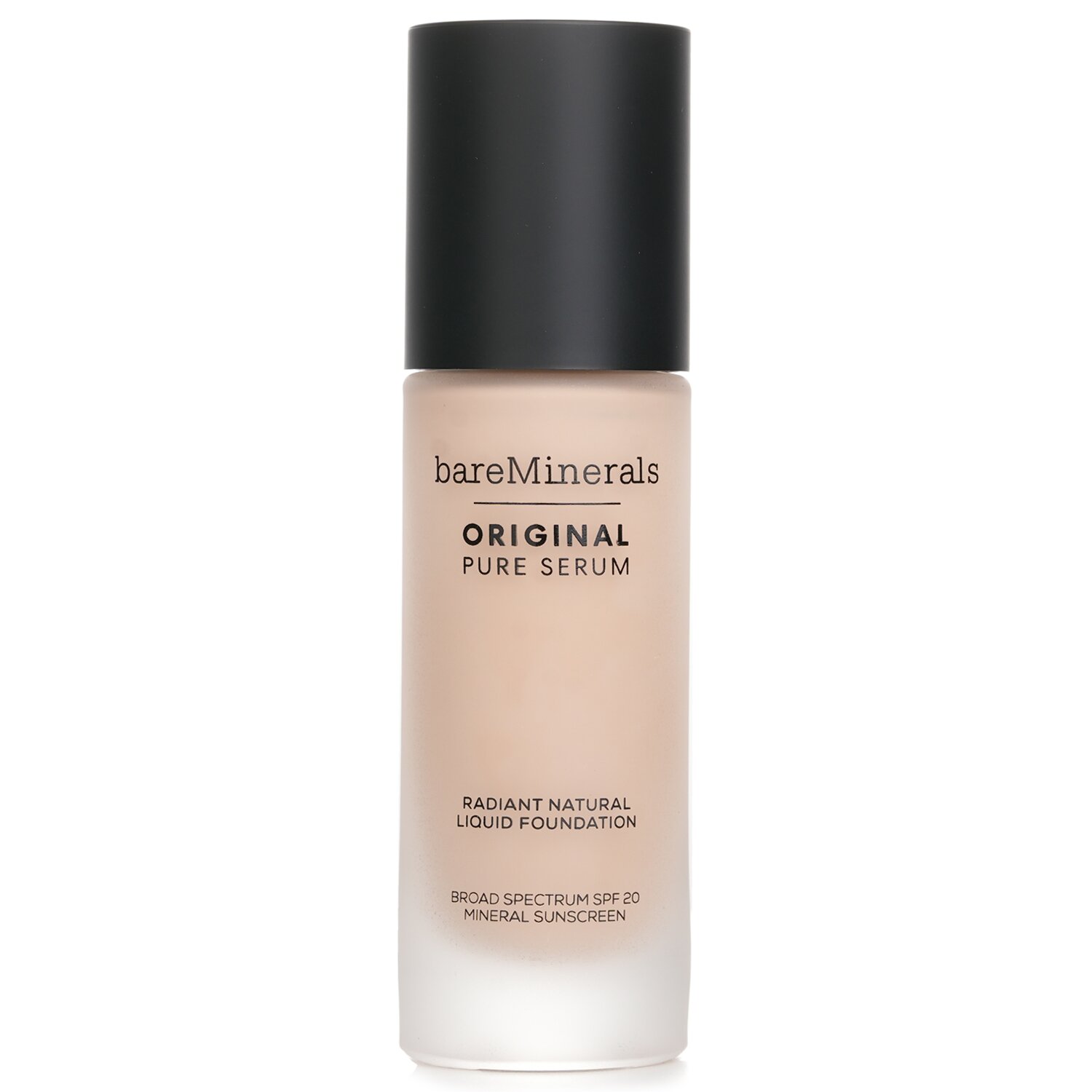 BareMinerals Original Pure Serum Radiant Natural Liquid Foundation Mineral SPF 20 30ml/1oz