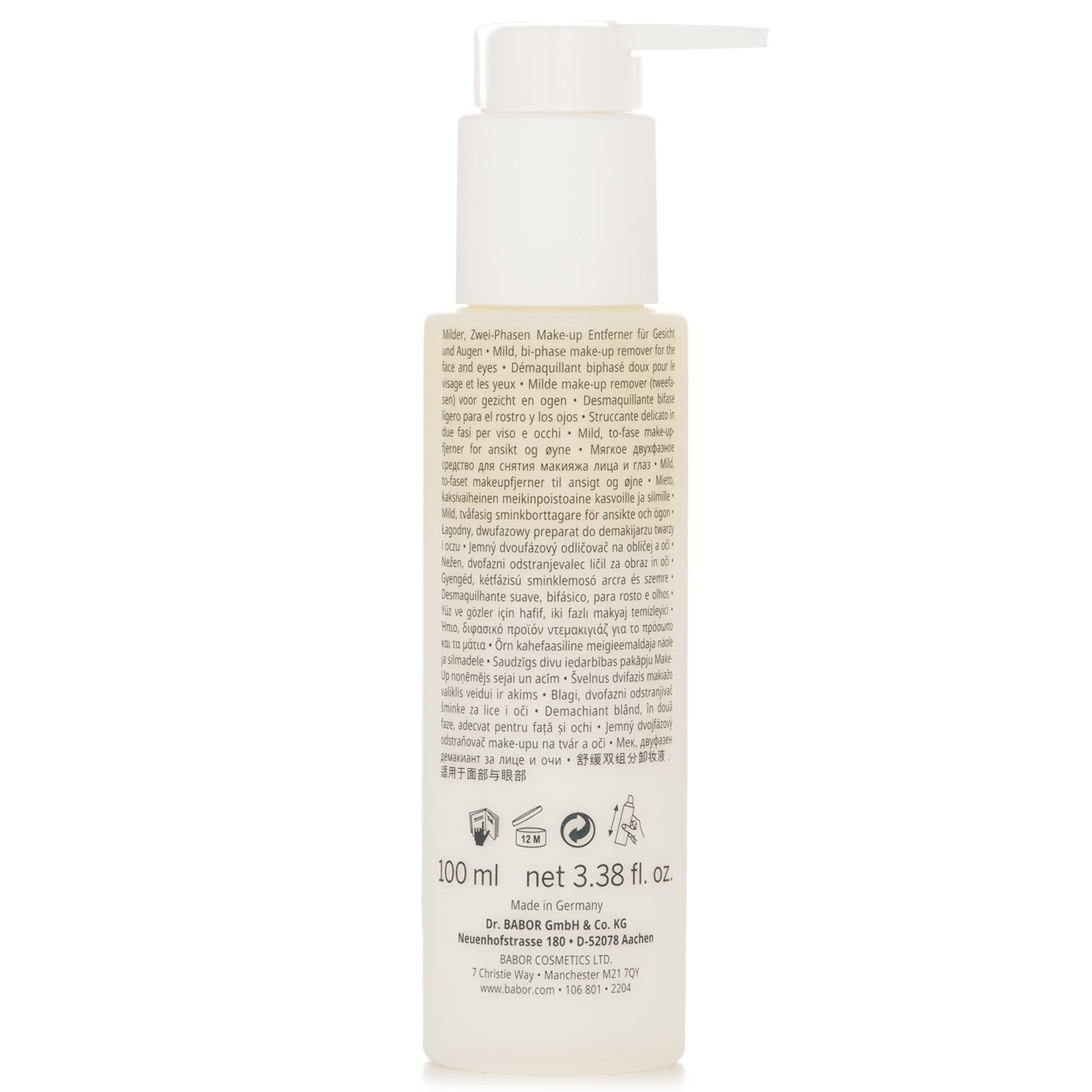 Babor Eye & Heavy Make Up Remover 100ml