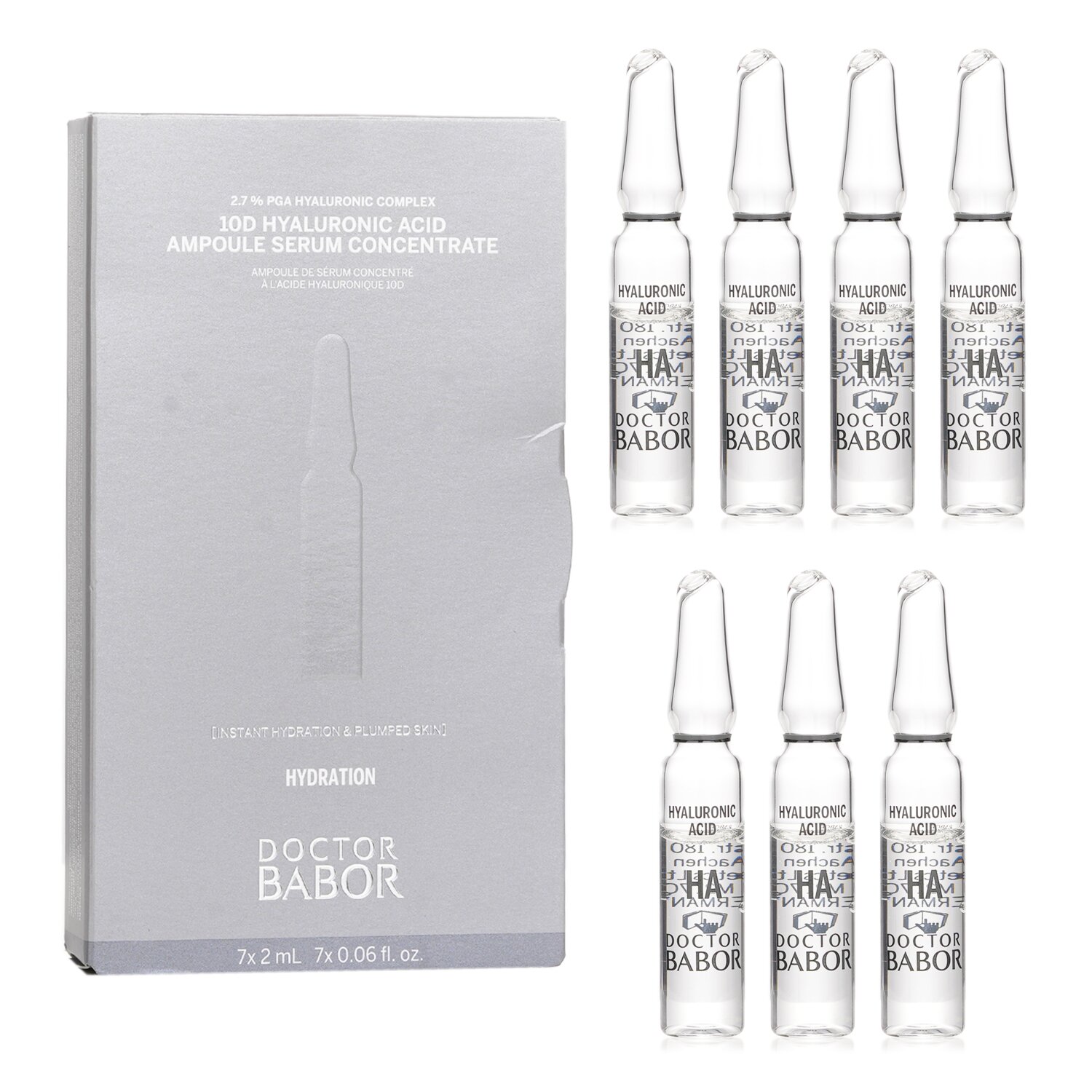 Babor 10D Hyaluronic Acid Ampoule Serum Concentrate 7 x 2ml
