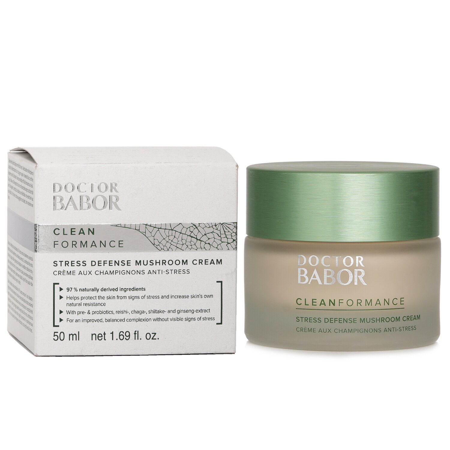 Babor Clean Formance Stress Defense Mushroom Cream 50ml