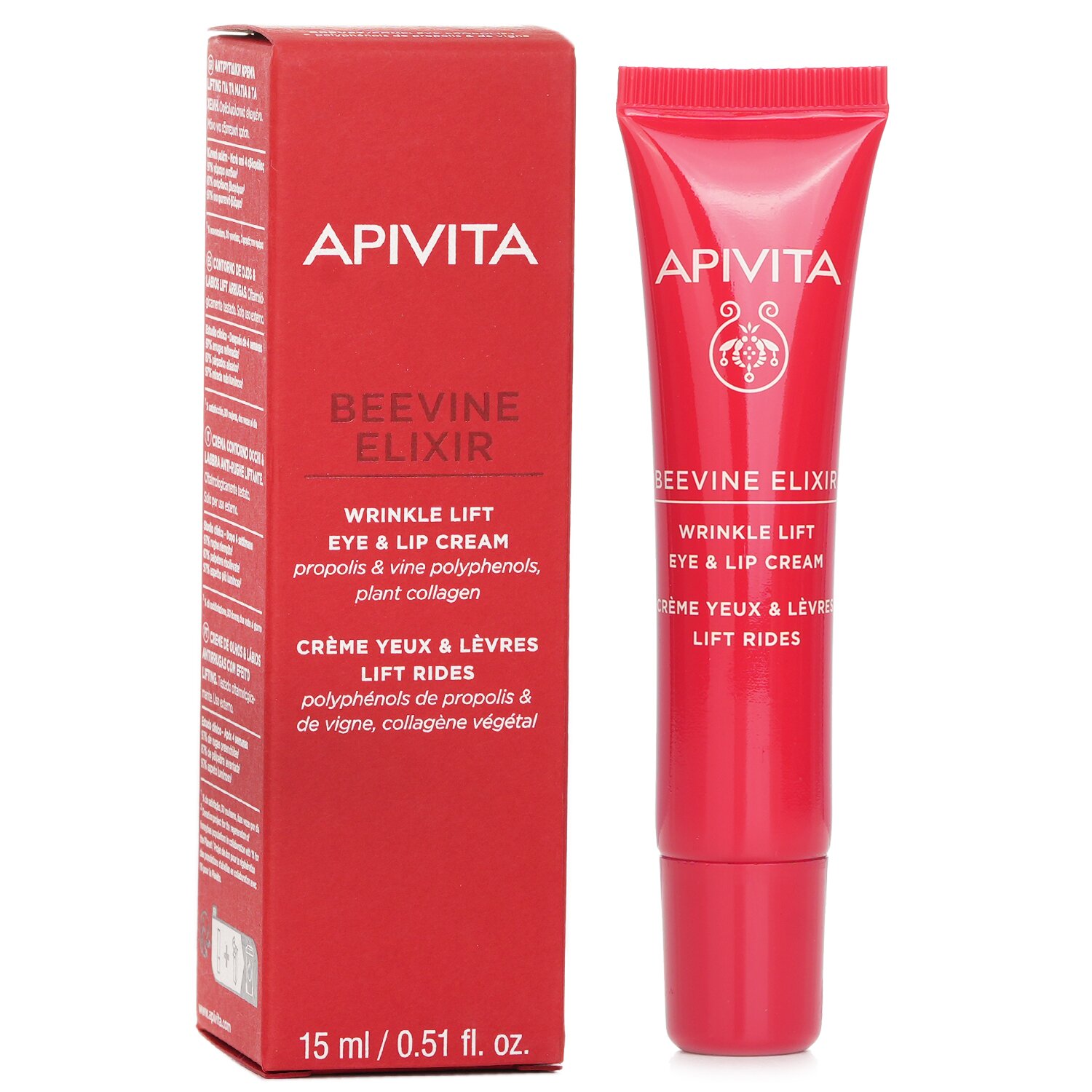 Apivita Beevine Elixir Wrinkle Lift Eye & Lip Cream 15ml