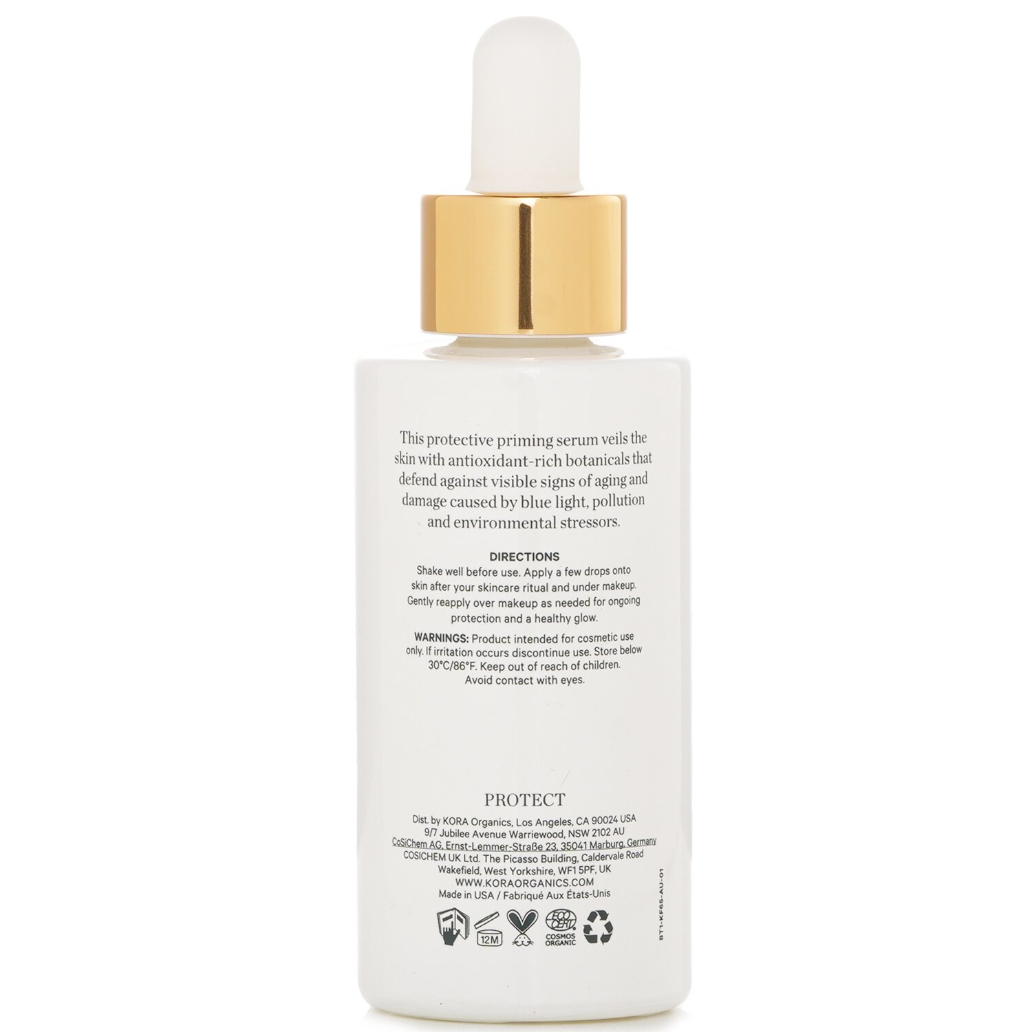 Kora Organics Silky Sun Drops Protection Serum SPF 15 30ml