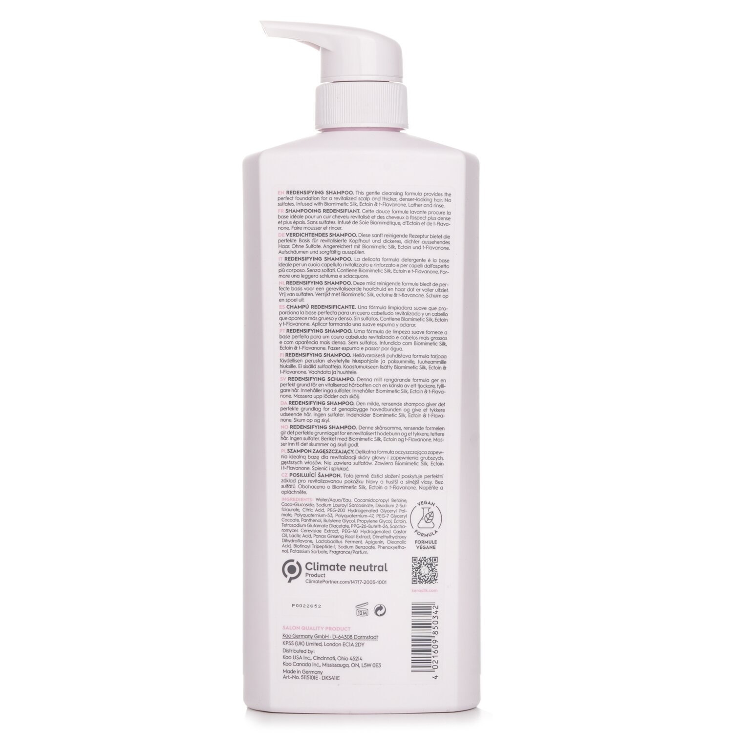 Goldwell Kerasilk Redensifying Shampoo 750ml