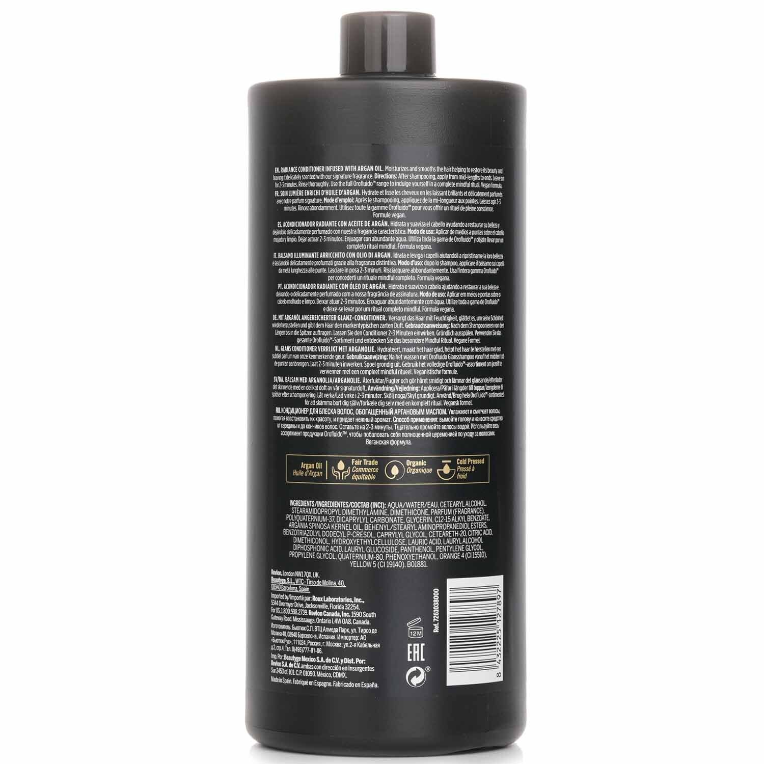 Orofluido Radiance Argan Conditioner 1000ml