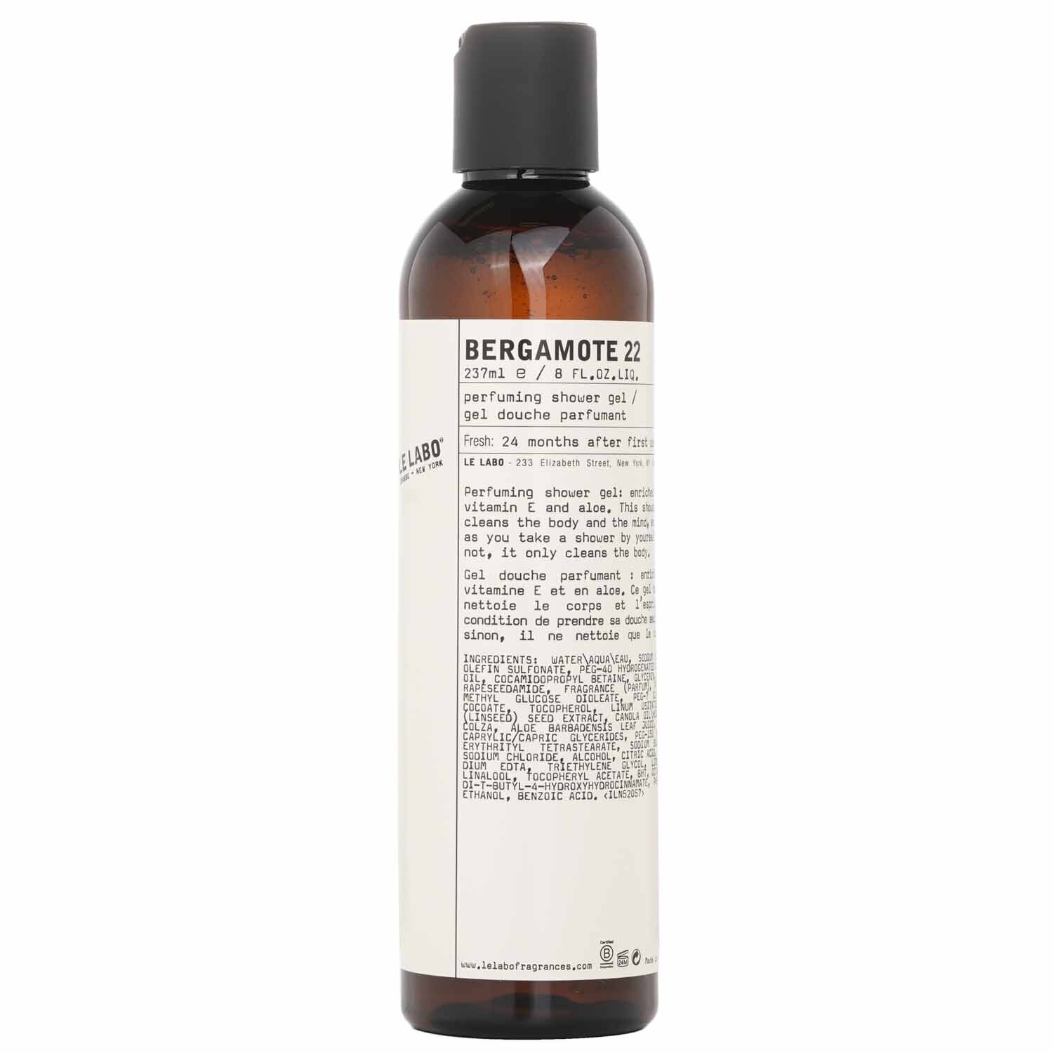 Le Labo Bergamote 22 Shower Gel 237ml