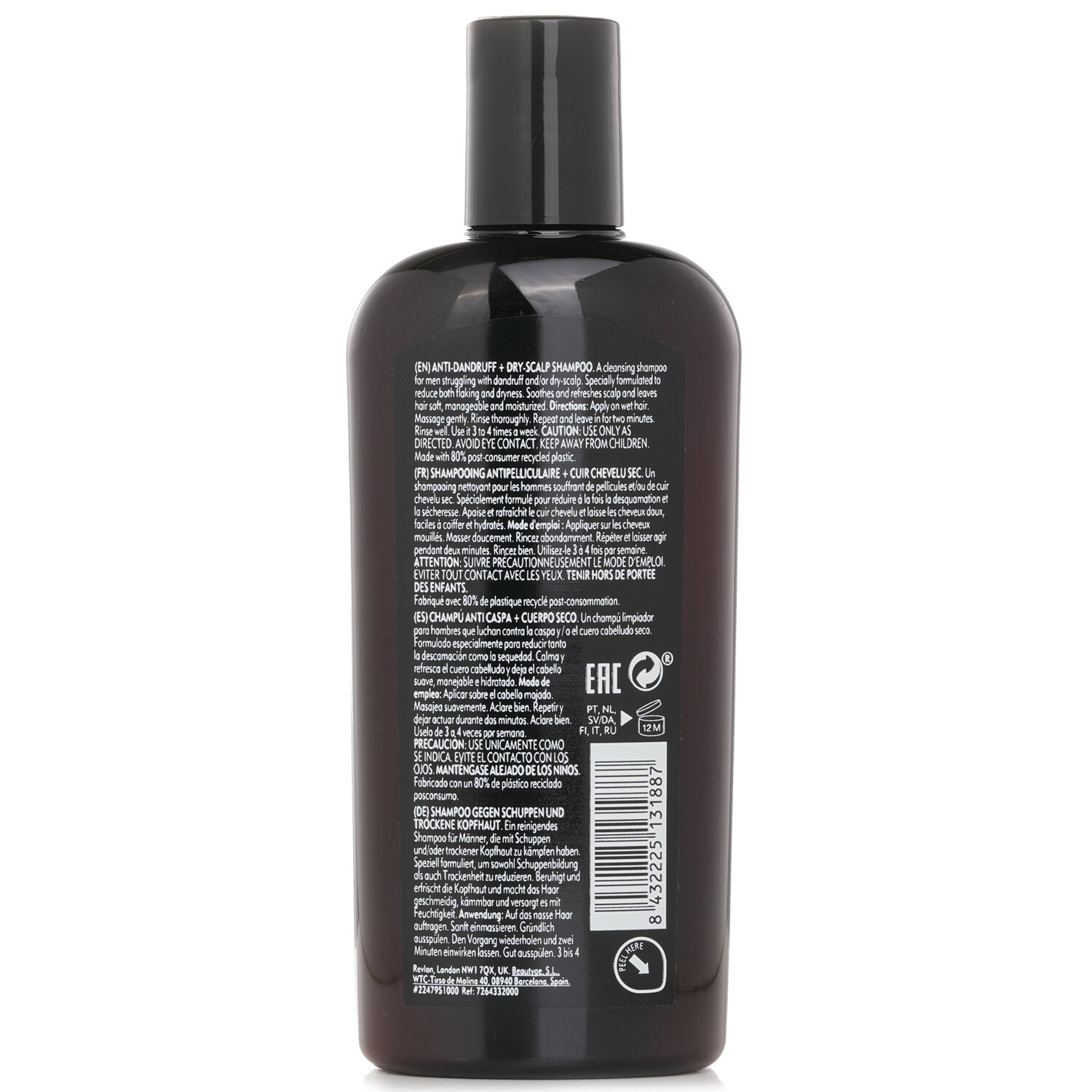American Crew Anti Dandruff Dry Scalp Shampoo 250ml/8.4oz