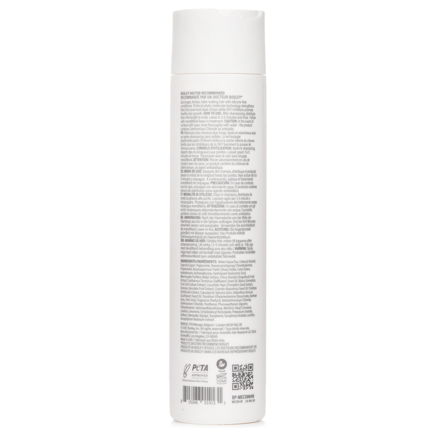 Bosley MendXtend Strengthening Conditioner 300ml/10.1oz