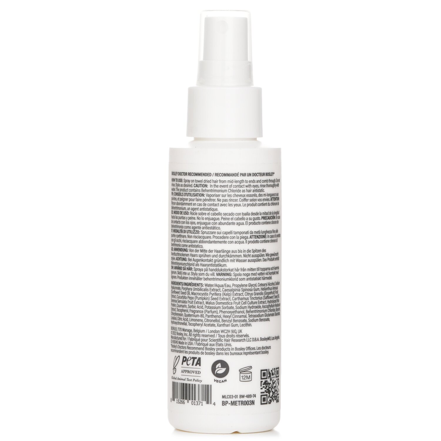 Bosley MendxTend Leave In Treatment 100ml/3.4oz