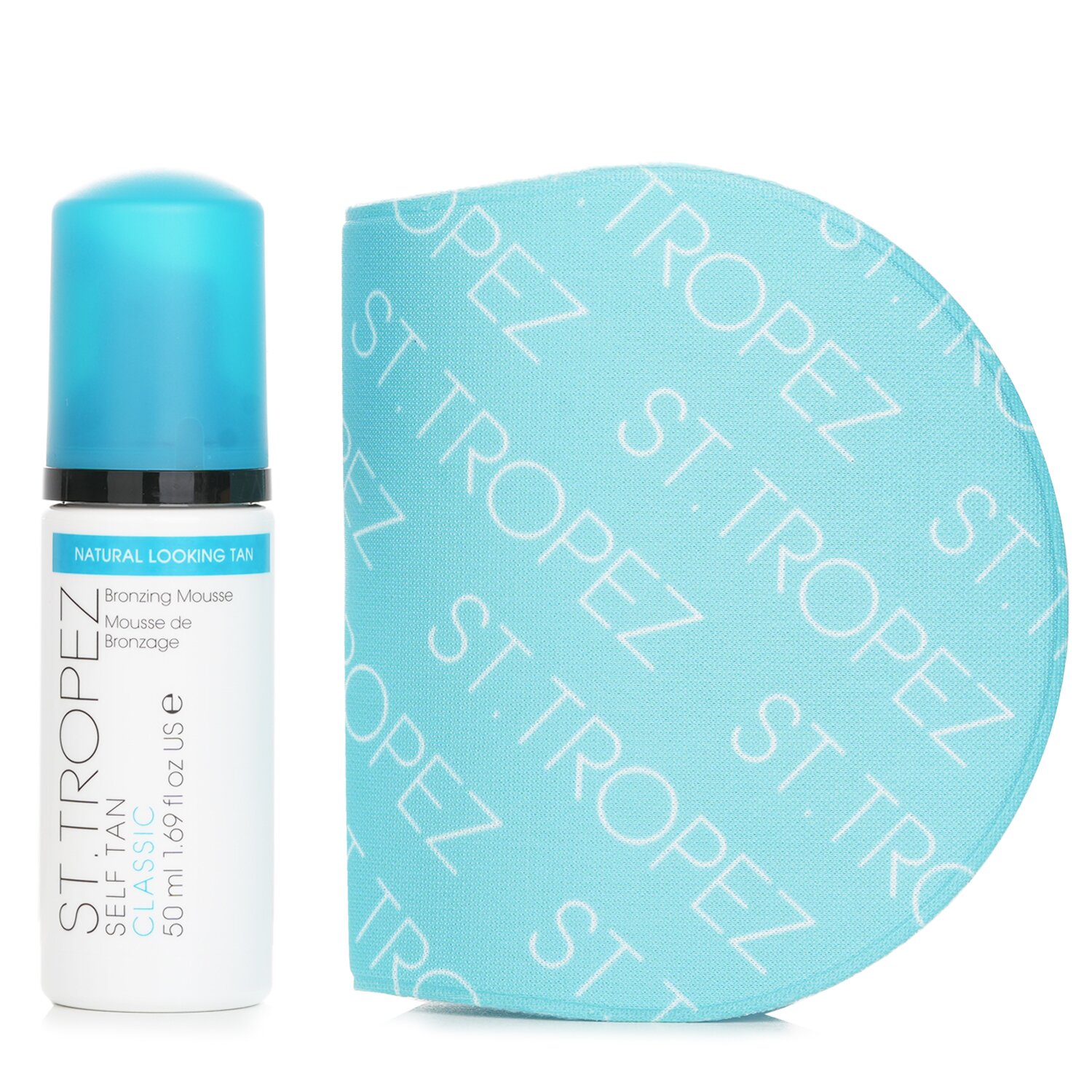 St. Tropez Self Tan Classic Mini Kit: Bronzing Mousse 50ml + Application Mitt 2pcs