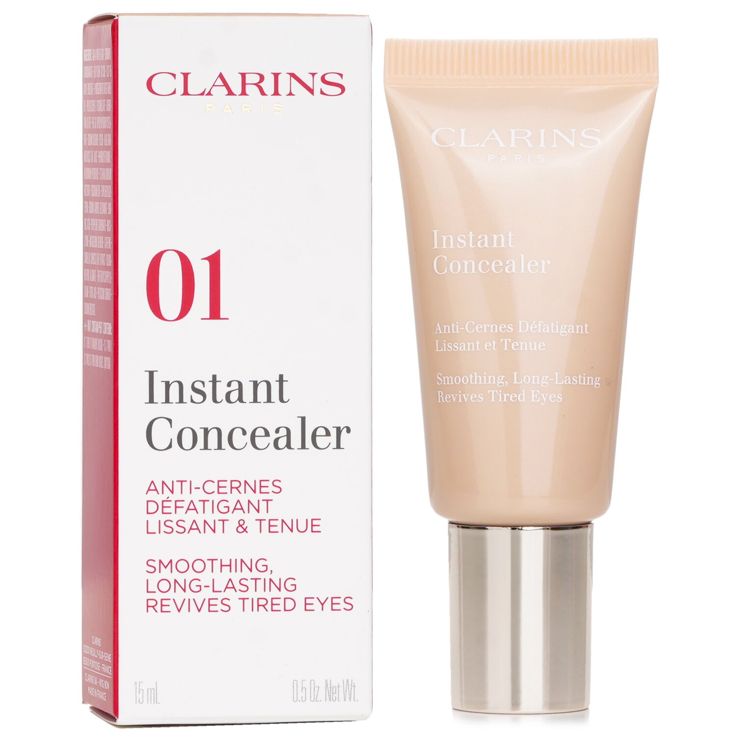 Clarins Instant Concealer Smoothing Long Lasting Revives Tired Eyes 15ml/0.5oz